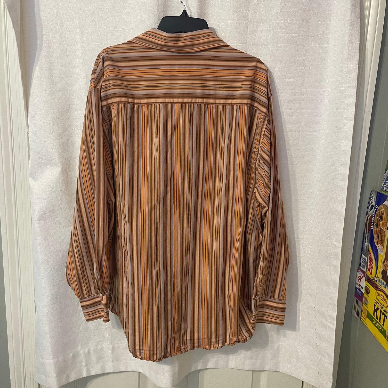 Kenneth Cole Kenneth Cole Button Down Striped Dress Shirt, 17 1/2 Size US M / EU 48-50 / 2 - 4 Thumbnail