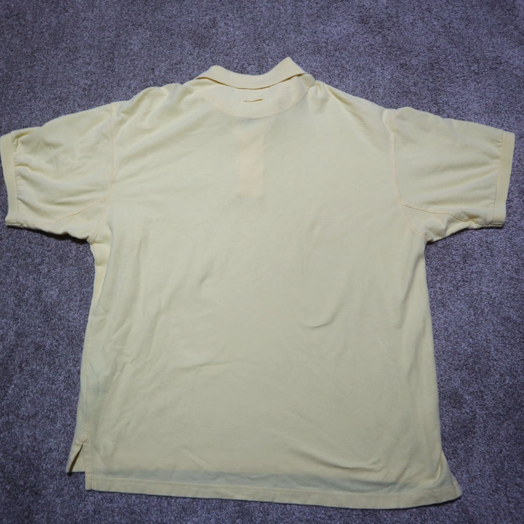 Vintage Columbia Polo Shirt Men L Yellow Embroidered Fish Logo Fishing Rugby Shirt 30" 23" Chest Casual Sportswear Mens Size US L / EU 52-54 / 3 - 6 Thumbnail