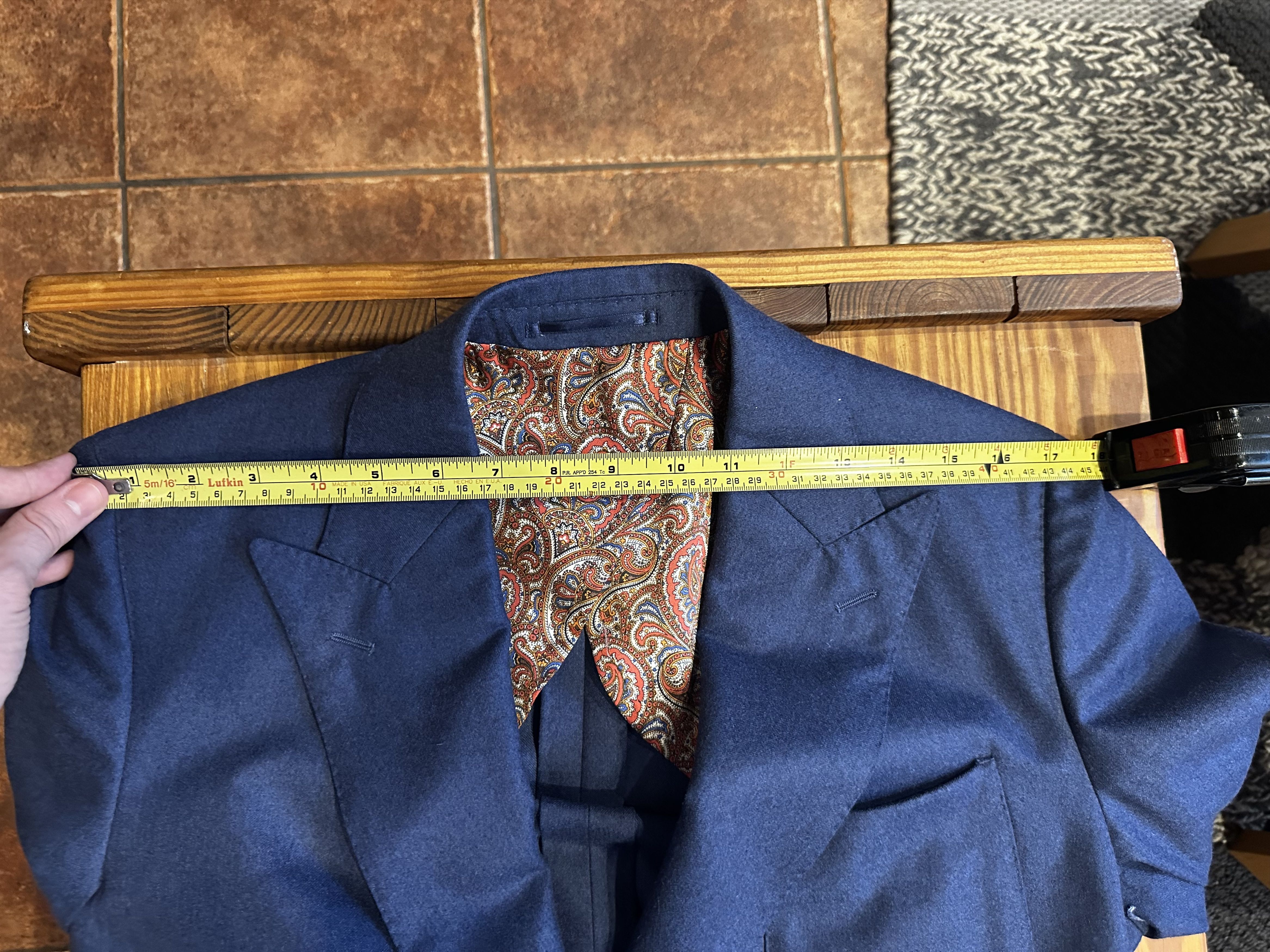 Suitsupply Double Breasted Blazer Size 38R - 3 Thumbnail