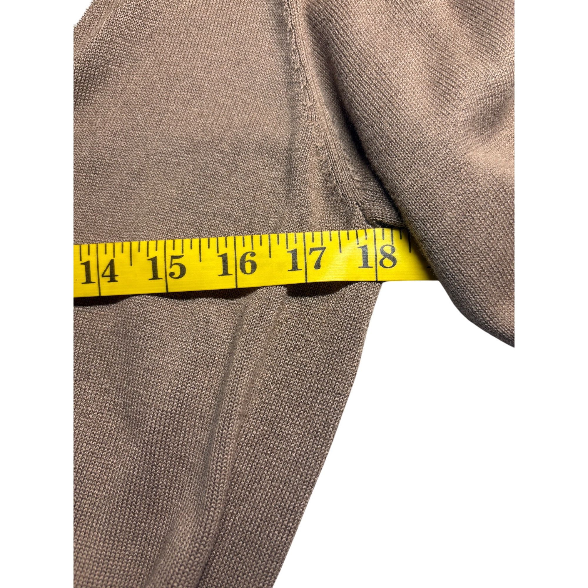 Other Cabi Women’s Sweater Dress Brown Beige S Minimalist Old Mone Size S / US 4 / IT 40 - 5 Thumbnail