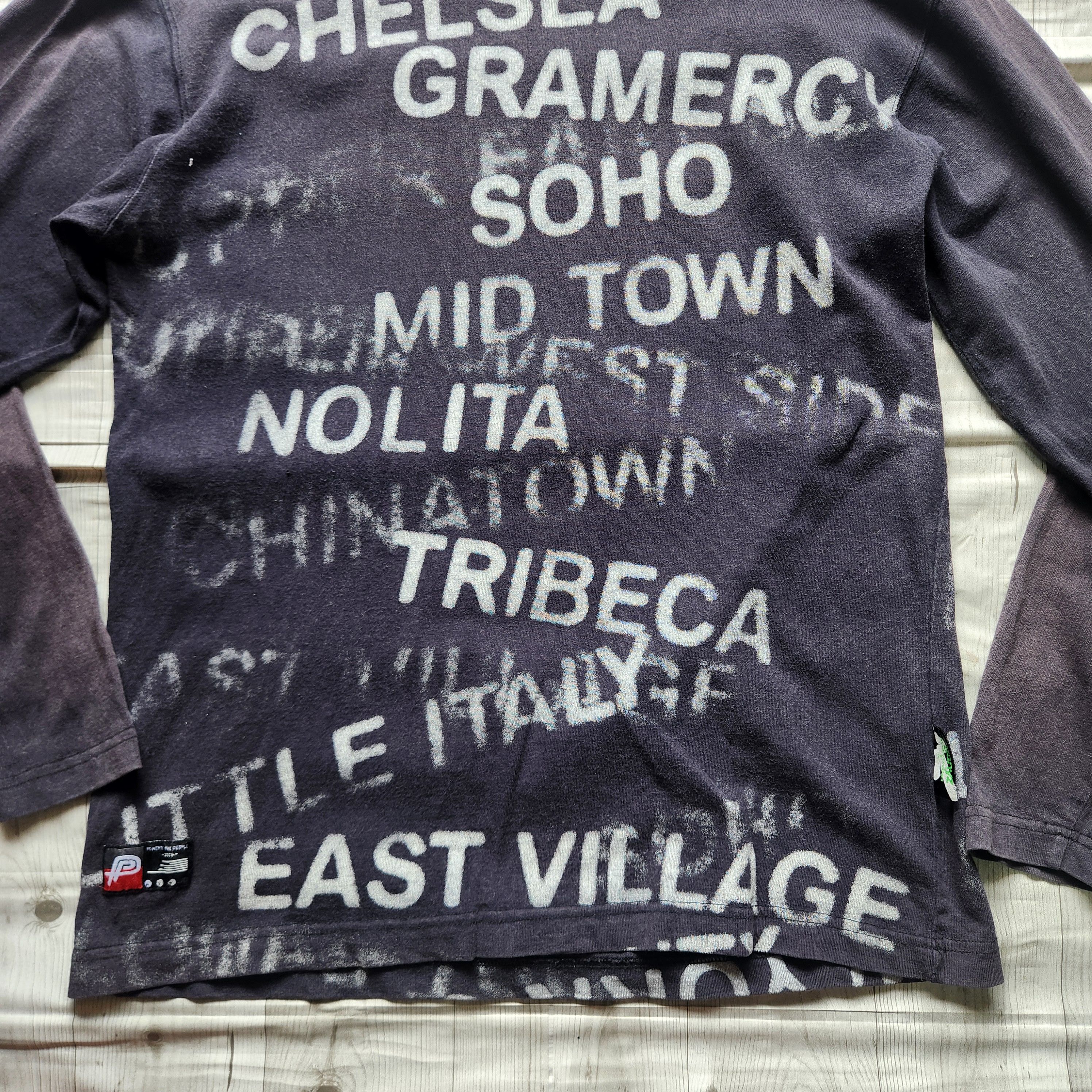 Other Power To The People Streetwear Long Sleeves Overprint TShirt Size US M / EU 48-50 / 2 - 5 Thumbnail