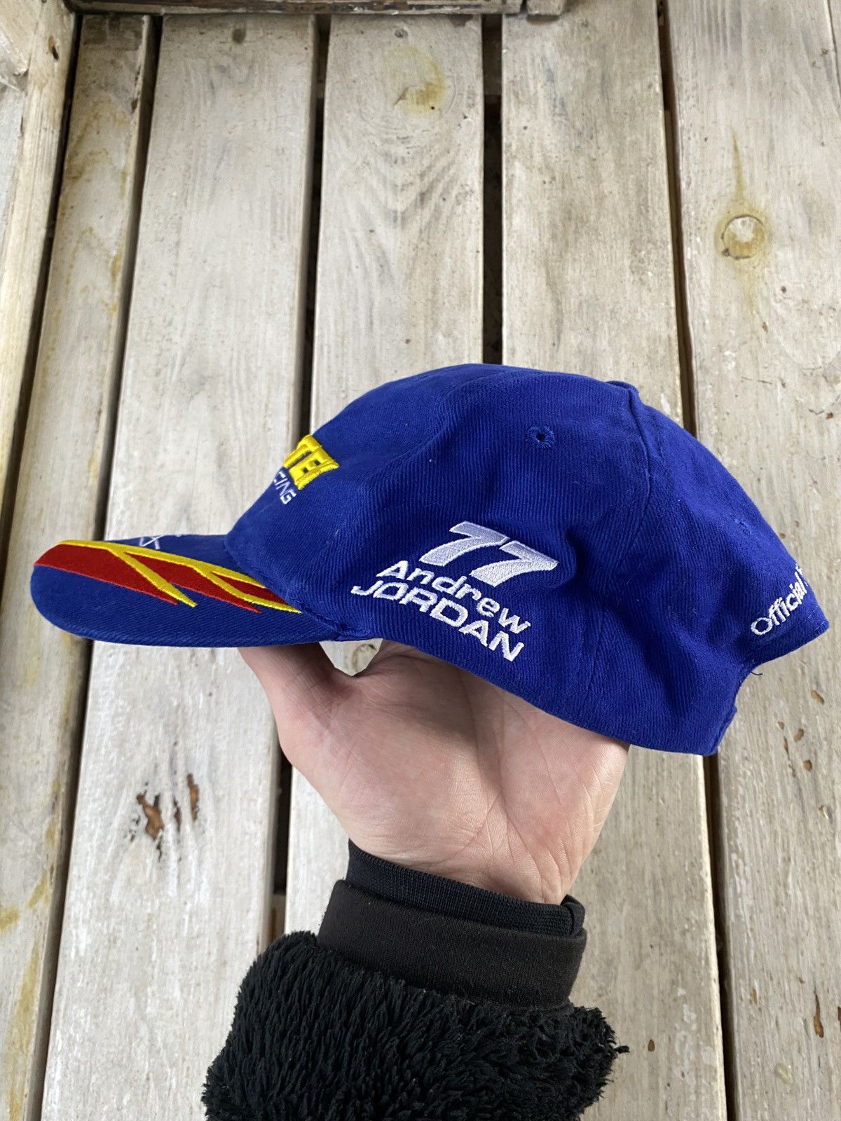 Formula 1 × Vintage Vintage 90s Pirtek Racing 77 Andrew Jordan Cap hat Size ONE SIZE - 3 Thumbnail