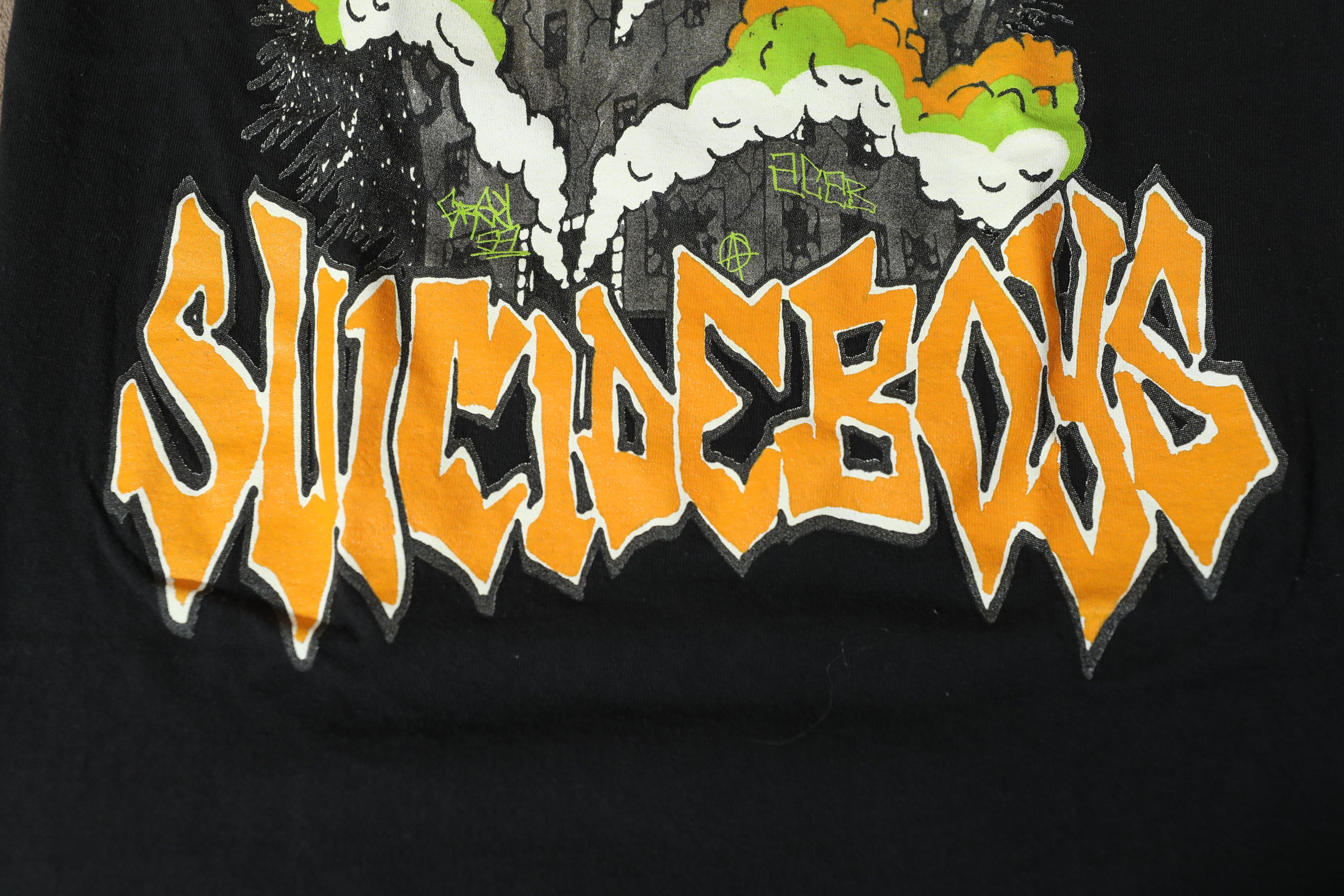 Rap Tees Suicideboys G59 Greyfivenine Building Explosion Tee (S) Size US S / EU 44-46 / 1 - 4 Thumbnail