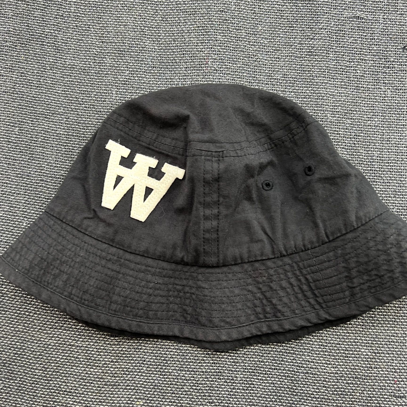 Wood Wood Wood Wood Black Bucket Hat One Size Unisex Size ONE SIZE - 2 Thumbnail