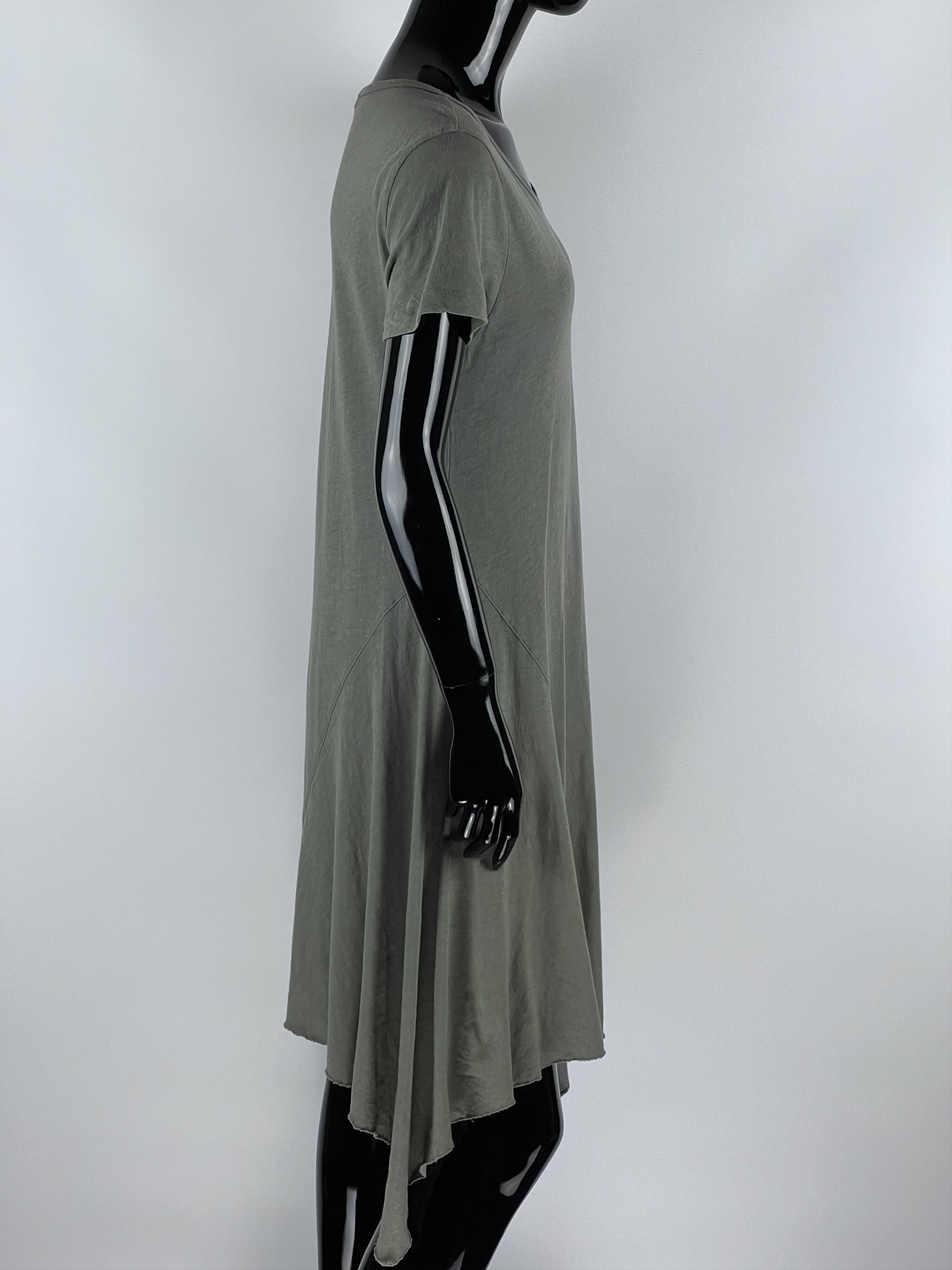 Allsaints AllSaints Asymmetrical Cotton Dress Size M Size M / US 6-8 / IT 42-44 - 2 Thumbnail