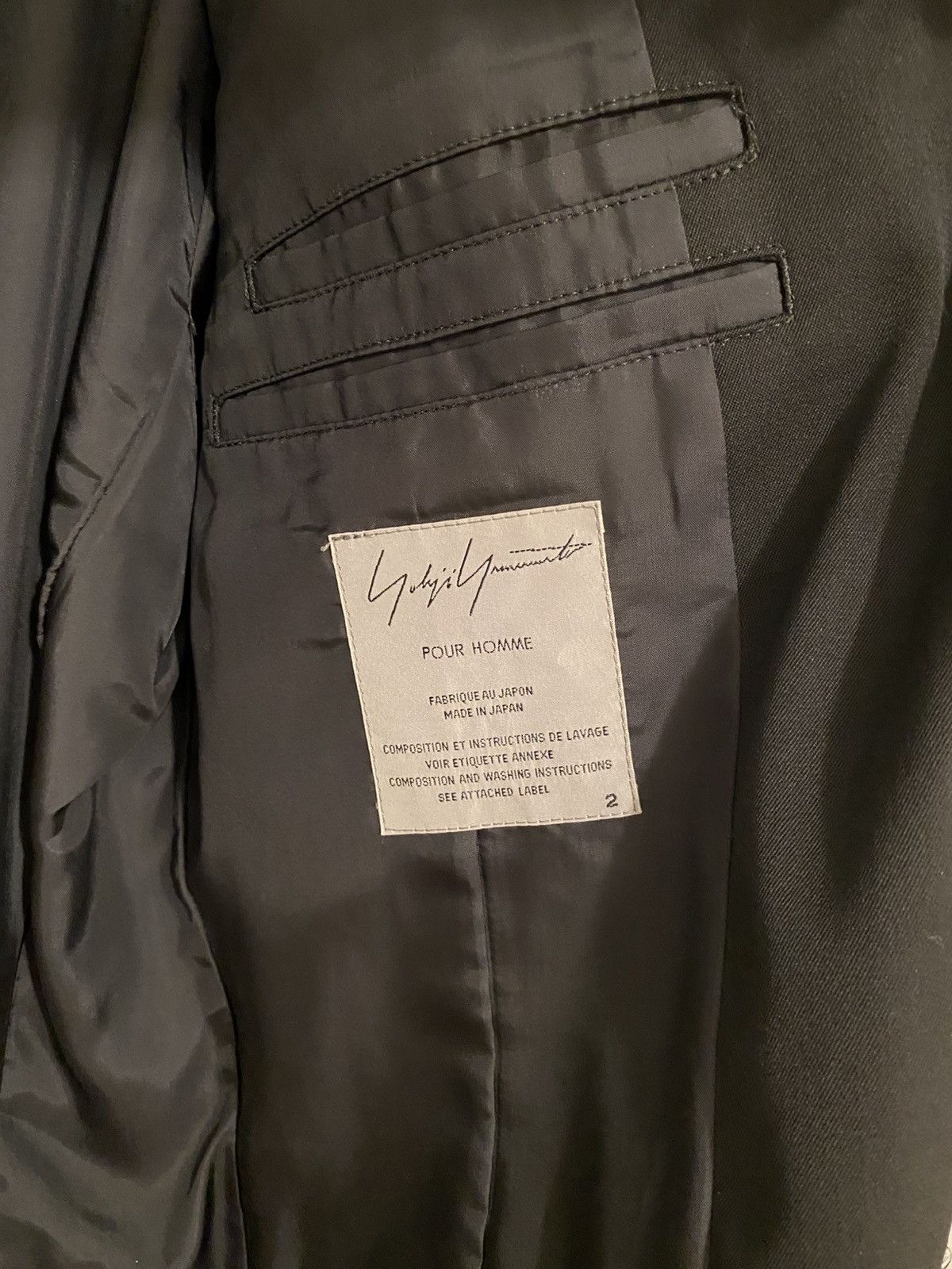 Yohji Yamamoto 09aw military stand collar coat Size US M / EU 48-50 / 2 - 11 Thumbnail