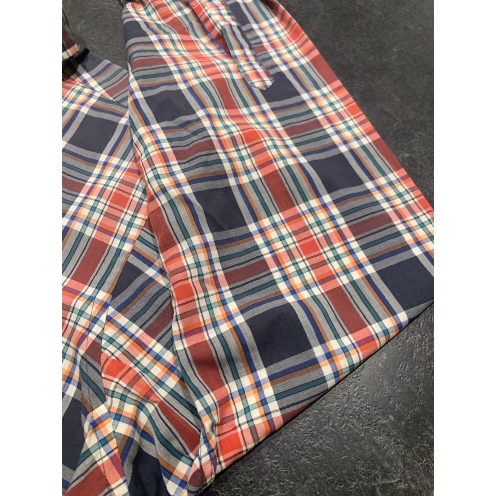 Gant GANT Men's Long Sleeve Plaid Button-Down Shirt, Casual Business Wedding Workwear, Blue, Large Size US L / EU 52-54 / 3 - 2 Thumbnail