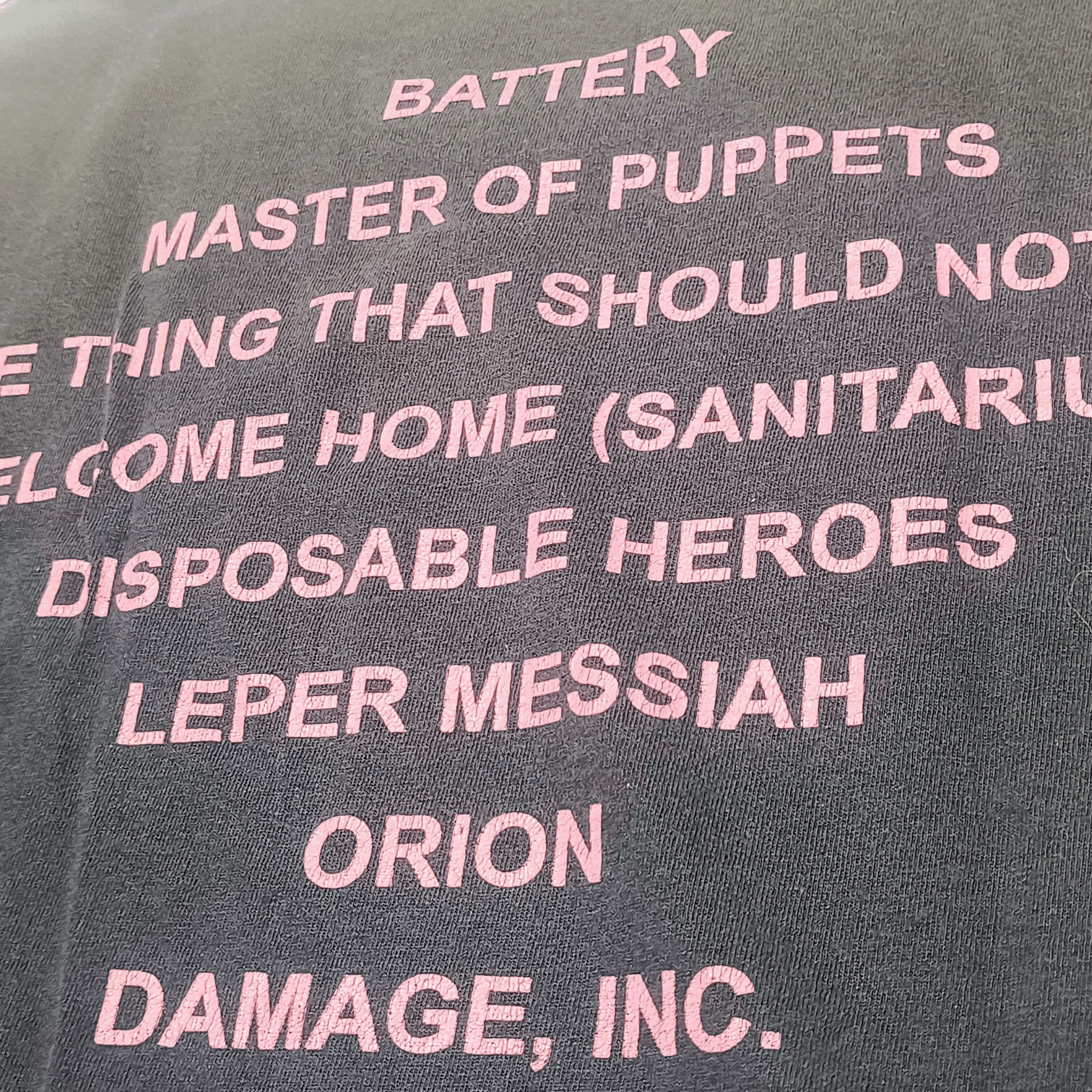 Other Metallica Master of Puppets 2013 T-Shirt Size US L / EU 52-54 / 3 - 7 Thumbnail