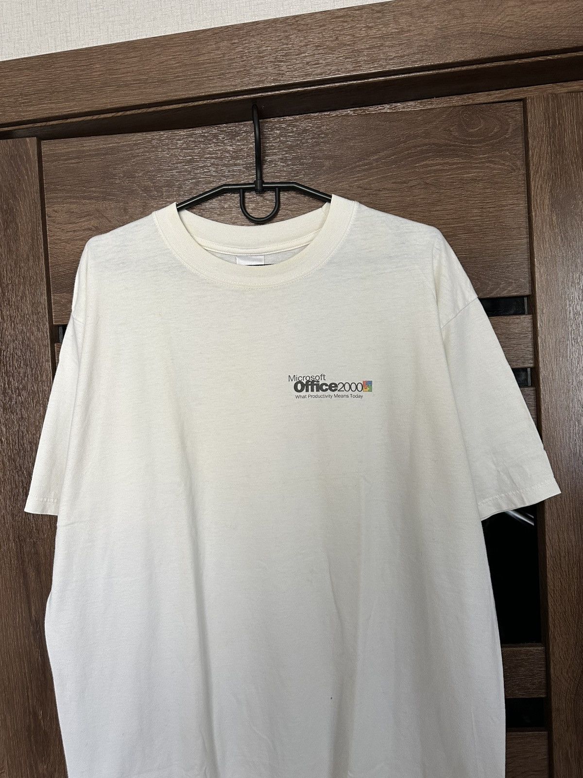 Microsoft 2000 Microsoft Office Vintage T-Shirt Tee Size US XL / EU 56 / 4 - 5 Thumbnail