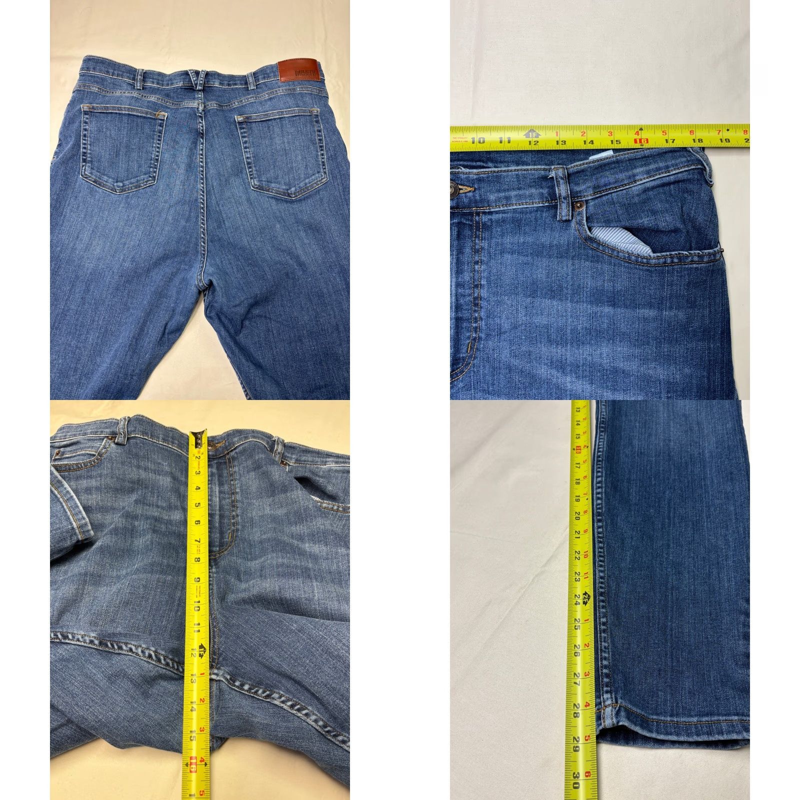 Duluth Trading Company Duluth Trading Co Jeans Bootcut Blue Denim Stretch 18 Regular 36x29 Women Size 40" / US 18 - 8 Thumbnail