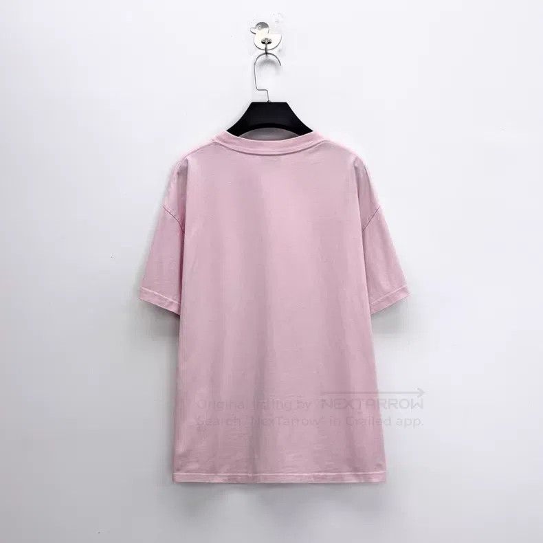 Balenciaga Balenciaga Light Pink Crown Wheat Short Sleeve Size US S / EU 44-46 / 1 - 2 Thumbnail