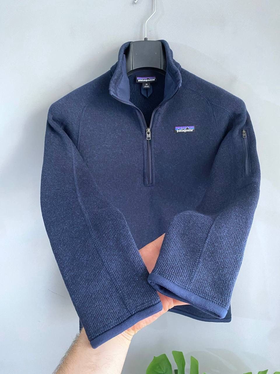 Patagonia Patagonia Better Women's 1/4 Zip Blue Fleece Sweatshirt, XS Size XS / US 0-2 / IT 36-38 - 7 Thumbnail