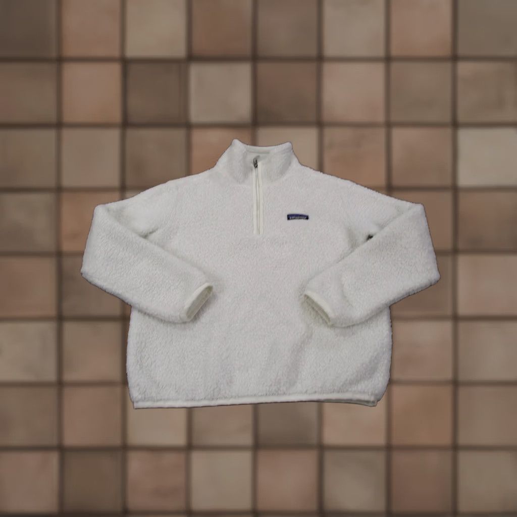 Patagonia Patagonia Jacket Women S White Sherpa Fleece Outdoor Hiking Camping 25236 Size S / US 4 / IT 40 - 1 Thumbnail