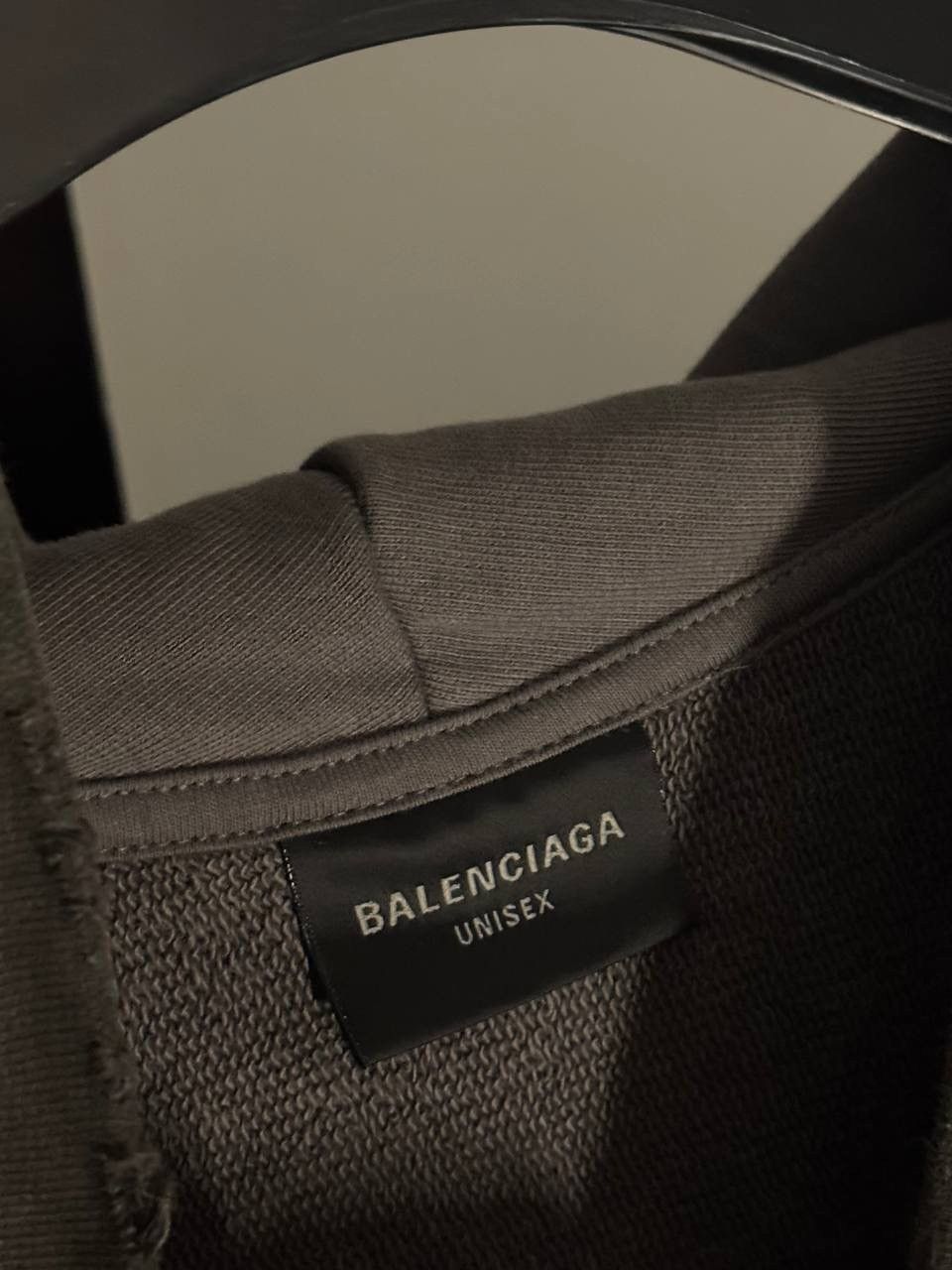 Balenciaga ⛔️ Balenciaga Gaffer Mud Distressed Grey Zip Hoodie M Size US M / EU 48-50 / 2 - 4 Thumbnail