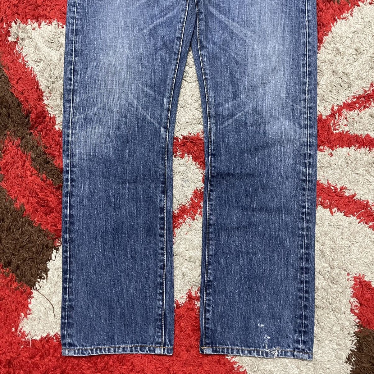 Levi's Vintage Clothing 🔥Vintage Levis 513 Stoned Washed Distress Denim Jeans Size US 32 / EU 48 - 3 Thumbnail