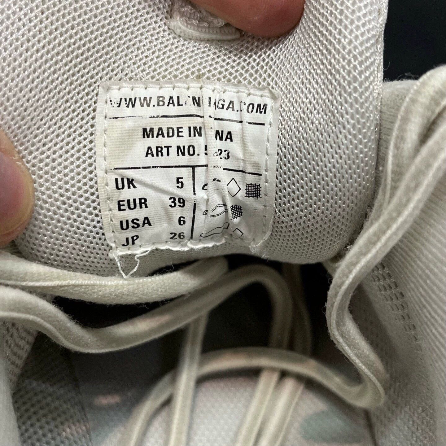 Balenciaga Balenciaga Track Sneakers EUR 39 95 New Liner Repaired Size US 8 / IT 38 - 8 Thumbnail