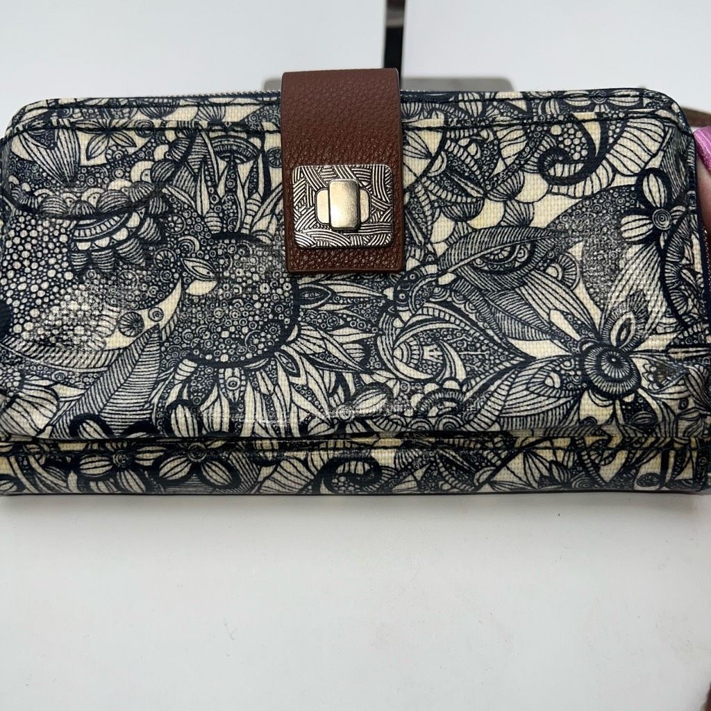Other Sakroots Navy and White Patterned Convertible Crossbody Wallet Size ONE SIZE - 6 Thumbnail
