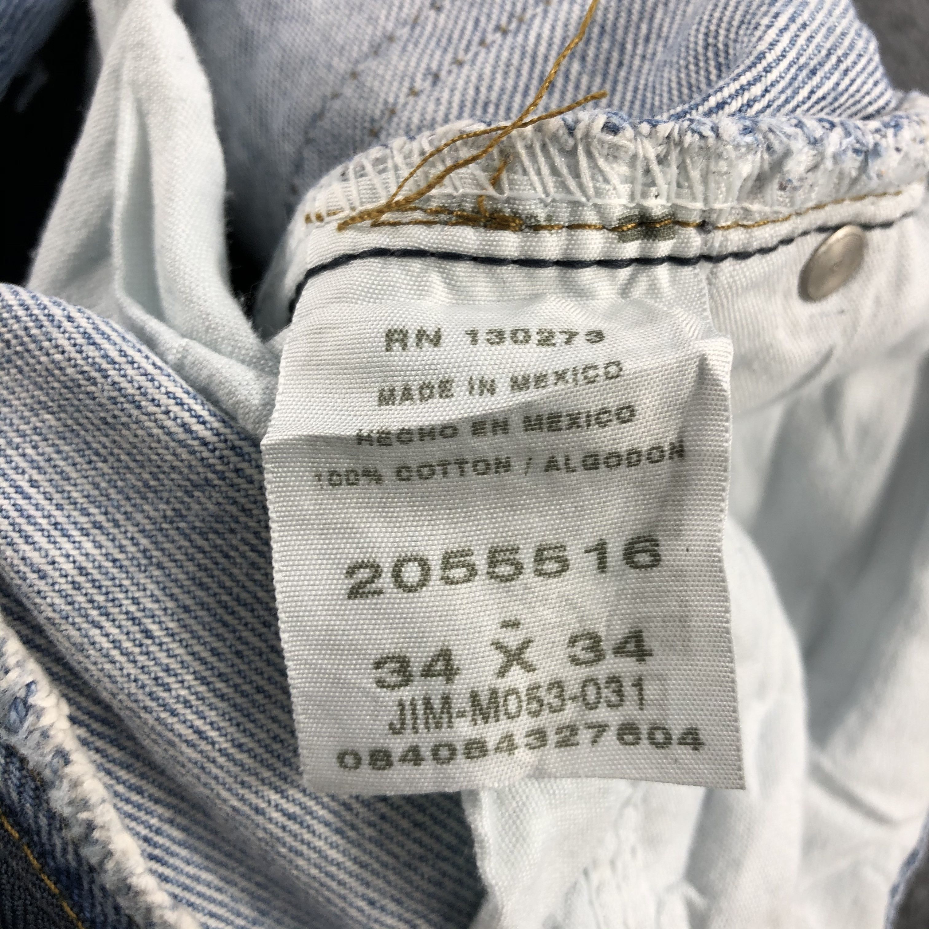 Lee Vintage Light Wash Lee Jeans-J2060 Size US 34 / EU 50 - 10 Thumbnail
