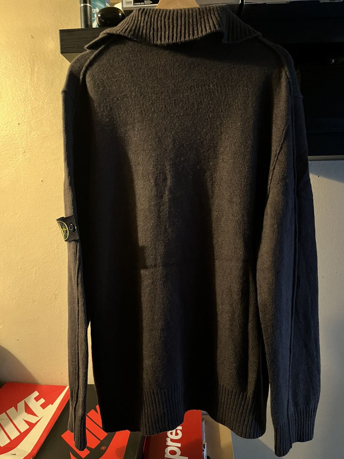 Stone Island × Vintage Stone Island Button Up Quarter size XXXL Size US XXL / EU 58 / 5 - 2 Thumbnail