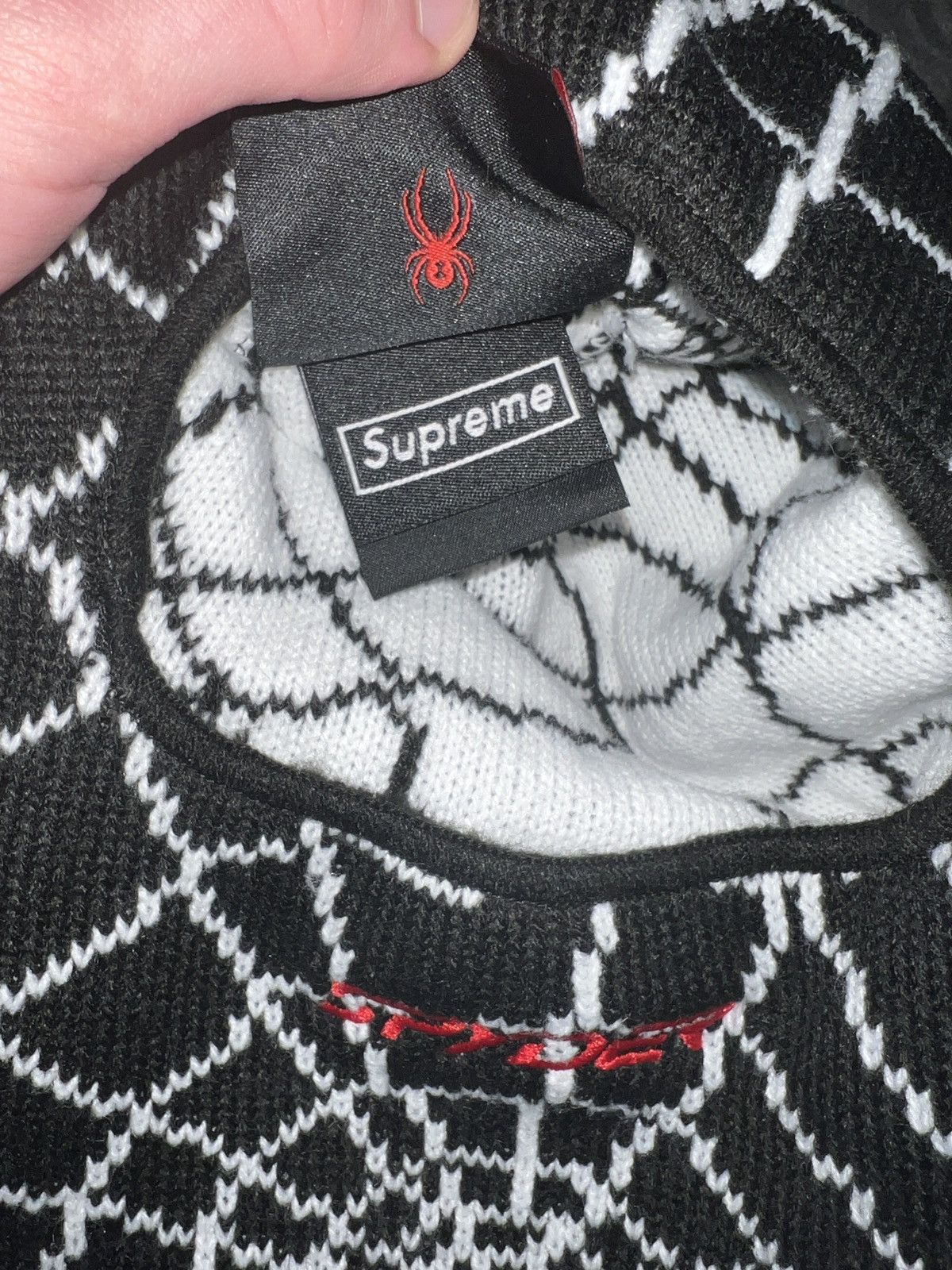 Spyder × Supreme Supreme®/Spyder®/New Era® Balaclava - Black Size ONE SIZE - 5 Thumbnail