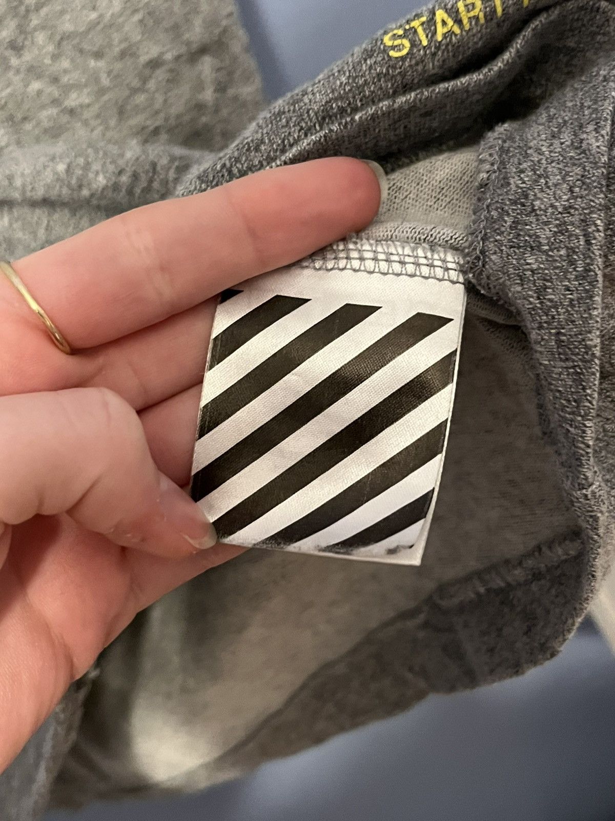 Off-White Off-White t-shirt “WHITE CAP WAVES START FROM NOTHING” Size US M / EU 48-50 / 2 - 5 Thumbnail