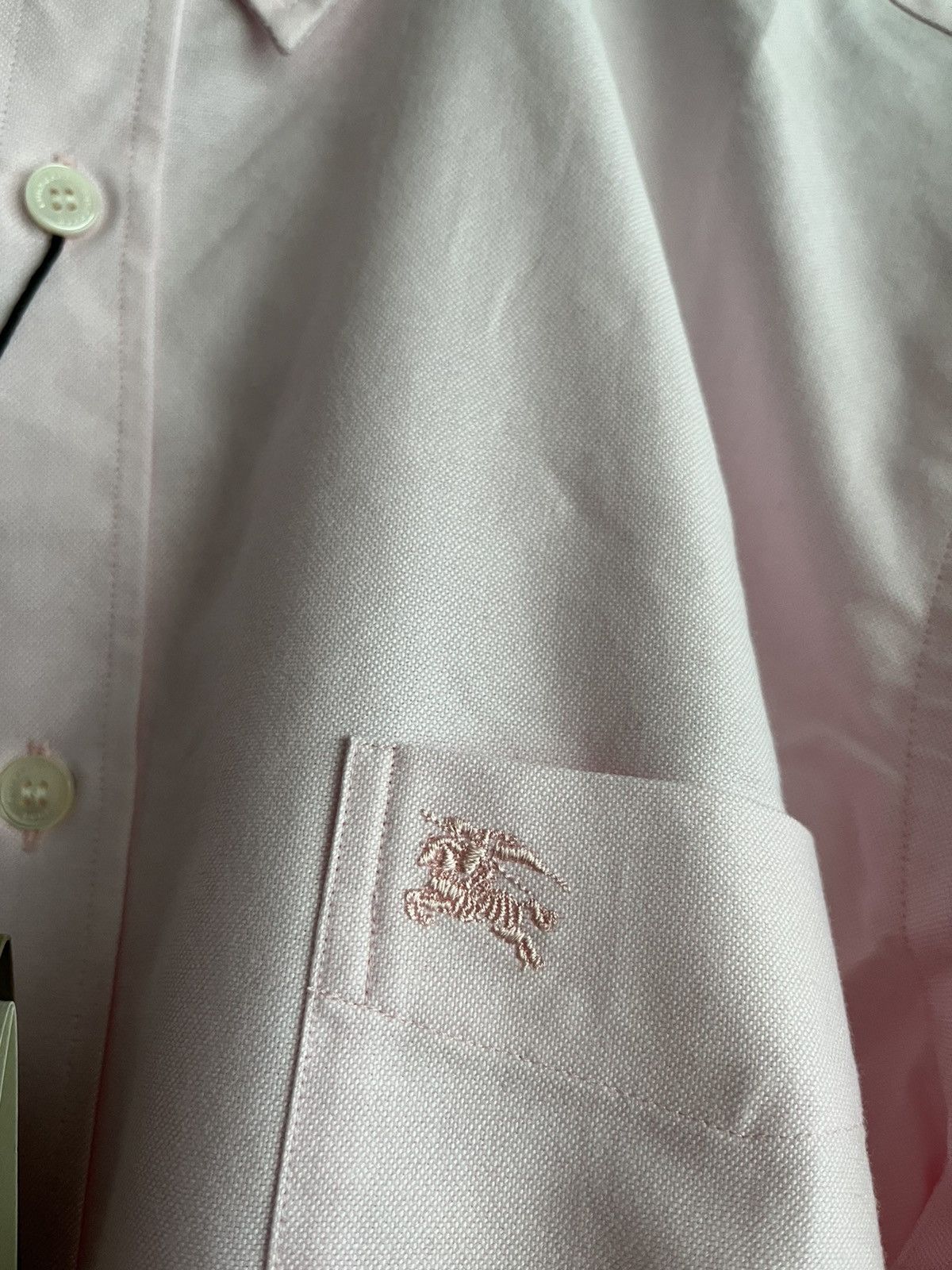 Burberry Sold out Brand New Classic Burberry Check Logo Dressy Shirt Size US L / EU 52-54 / 3 - 4 Thumbnail