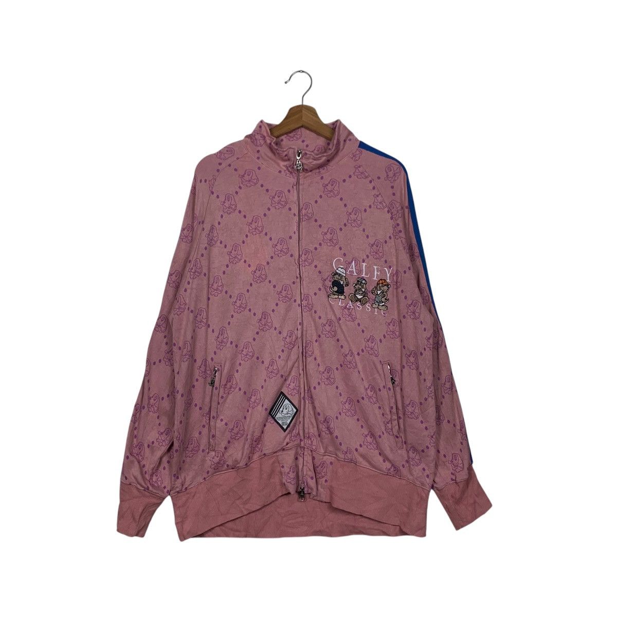 Vintage GALFY CLASSIC Embroidery Big Logo Sweater Jacket #1636-C73 Size US XL / EU 56 / 4 - 3 Thumbnail