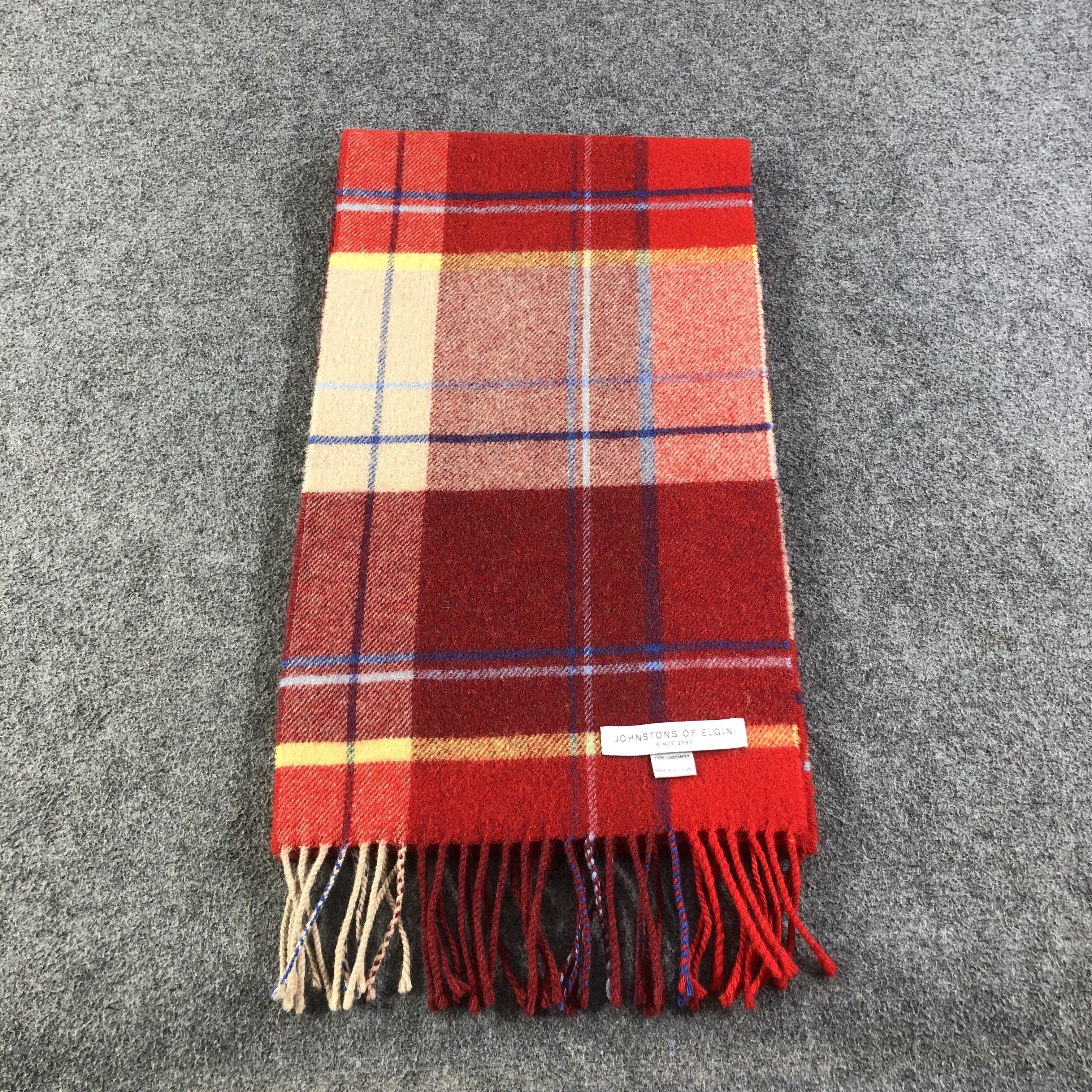 Johnstons Of Elgin Johnston of Elgin Wool Scarf Muffler V1080 Size ONE SIZE - 2 Thumbnail