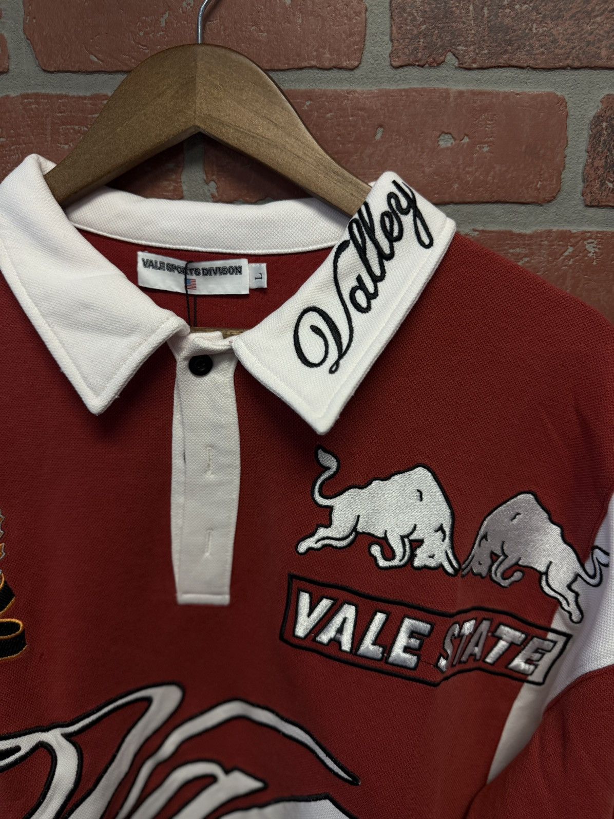Vale Valley Olympic Rugby Long Sleeve Shirt Size Large (NEW) Size US L / EU 52-54 / 3 - 8 Thumbnail