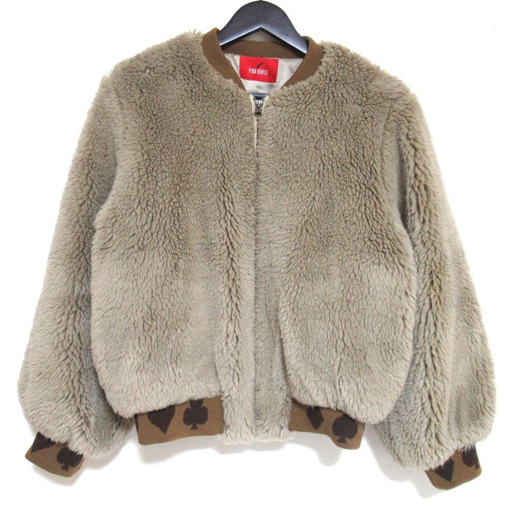 Other Other PINK HOUSE Zip-Up Fleece Jacket Others Outerwear DUTY FREE for USA Size ONE SIZE - 1 Thumbnail