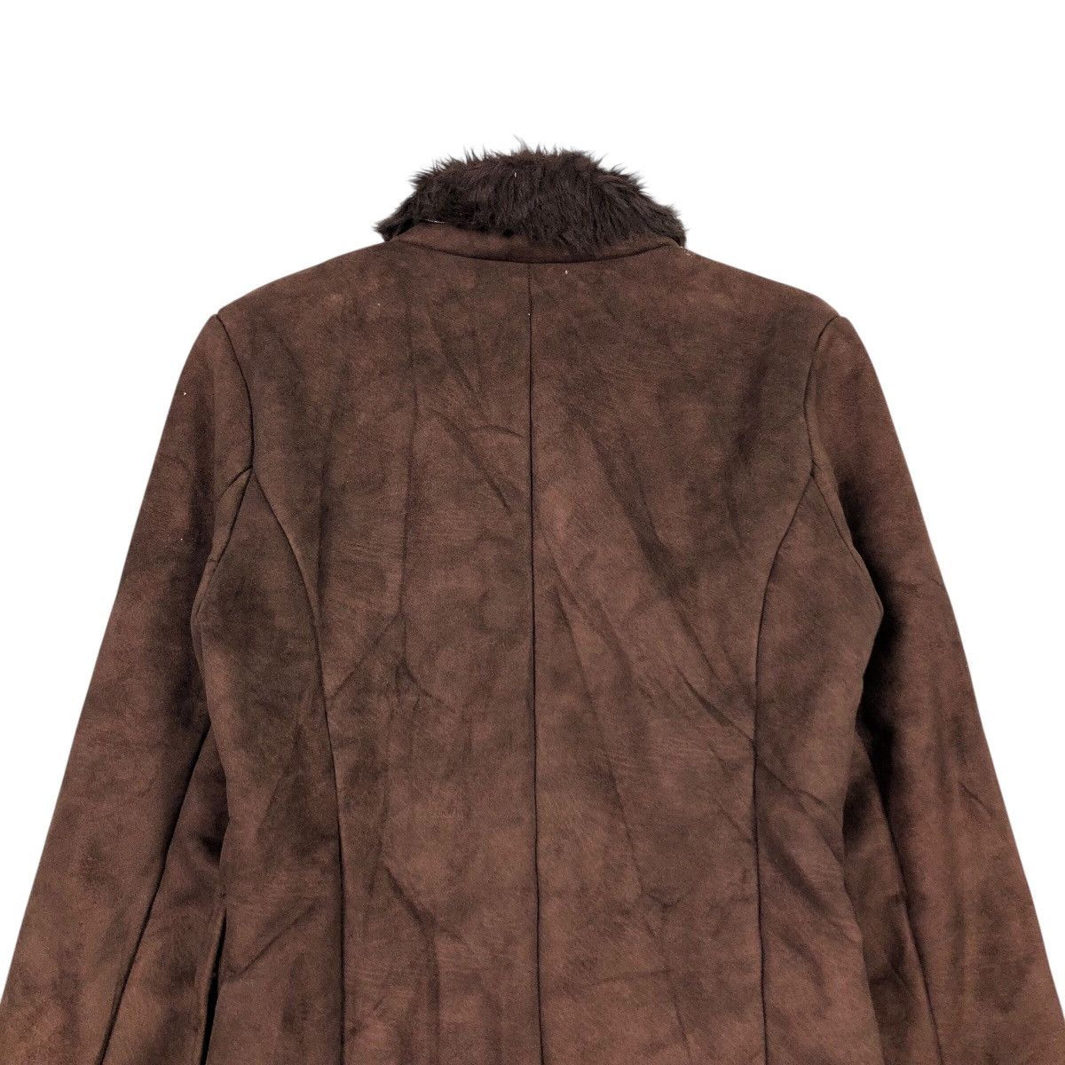 Japanese Brand Archive Style Brown Faux Shearling Jacket Issey Miyake Size US M / EU 48-50 / 2 - 10 Thumbnail