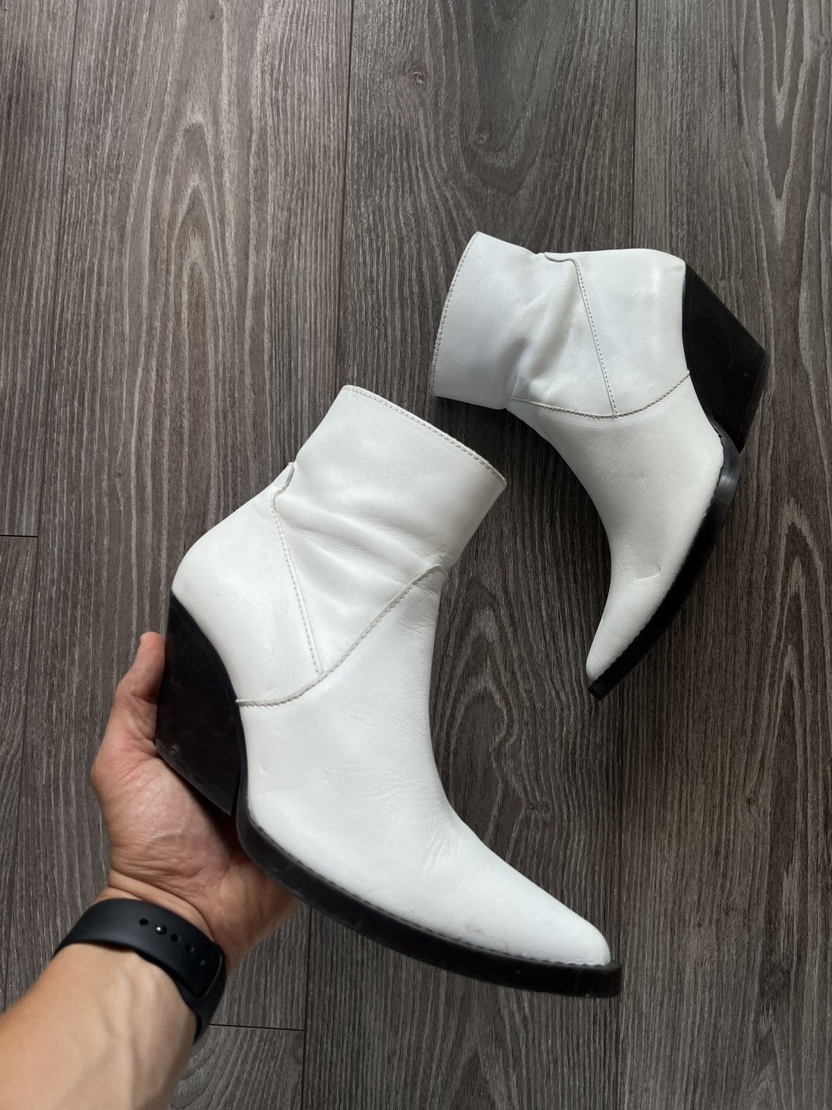 Zara Avant Garde Y2k Leather Opium Archival Zara Woman Boots Size US 6 / IT 36 - 4 Thumbnail