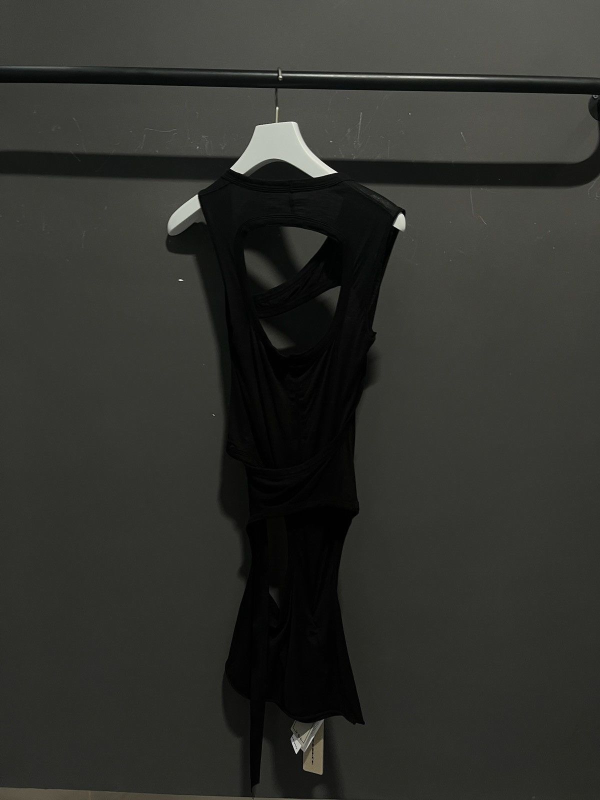 Rick Owens × Rick Owens Drkshdw Rick Owens Drkshdw membrane III tank black Size S / US 4 / IT 40 - 2 Thumbnail
