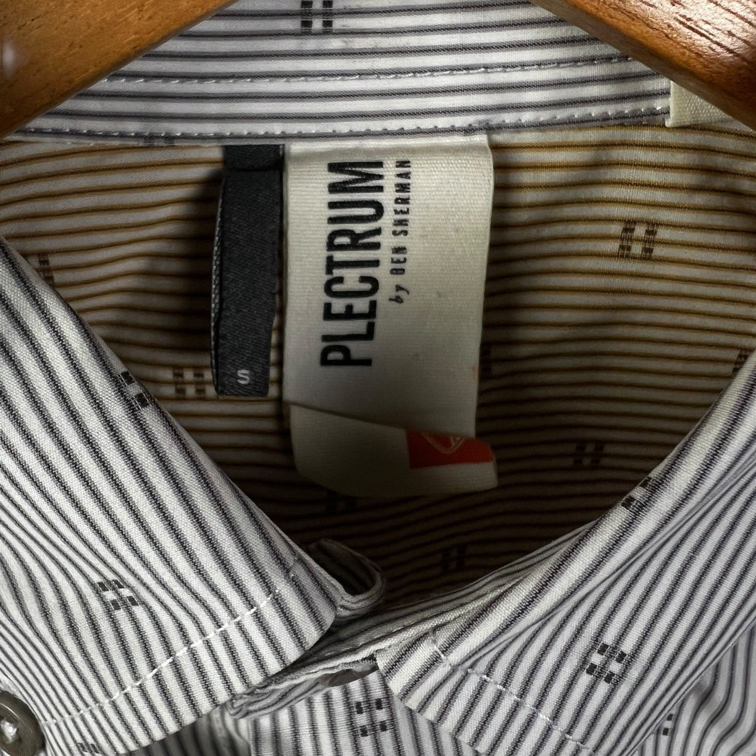 Ben Sherman Ben Sherman Plectrum Striped Geometric Button-Up Shirt - S Size US S / EU 44-46 / 1 - 3 Thumbnail