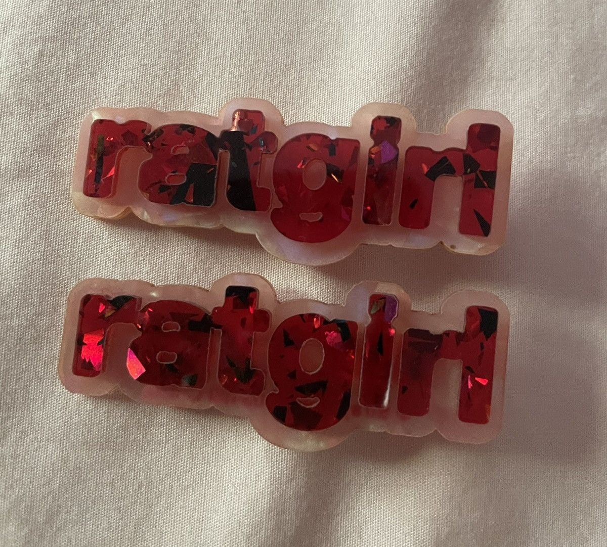 Stray Rats STRAY RATS RATGIRL HAIRCLIPS | Grailed display picture 2