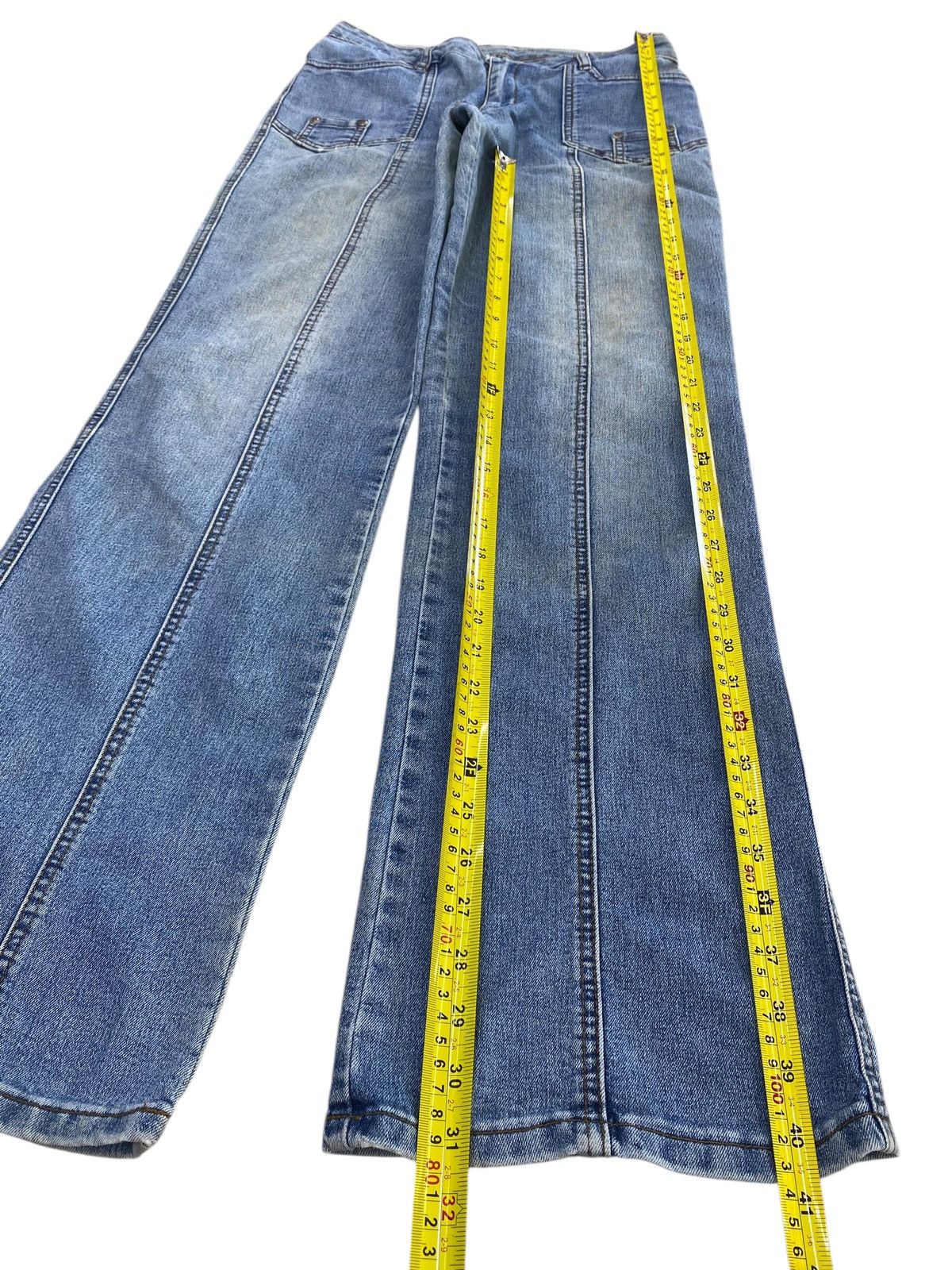 Japanese Brand Japanese Brand Bush Pant Style Flare Jeans Size US 27 - 7 Thumbnail