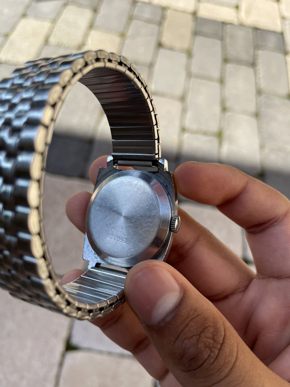 Vintage Vintage 70s ZiM USSR Soviet 15 Jewels Wristwatch 35mm Size ONE SIZE - 7 Thumbnail