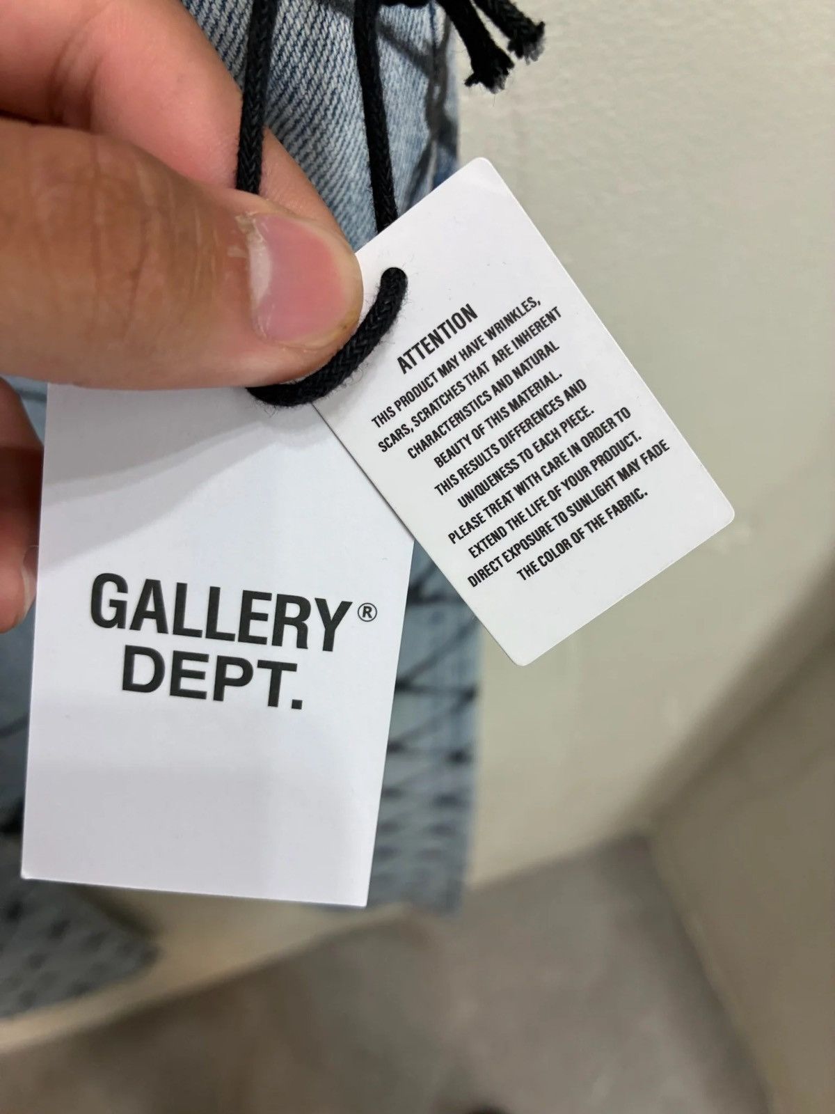 Gallery Dept. GALLERY DEPT CAGE JEANS Size US 30 / EU 46 - 7 Thumbnail