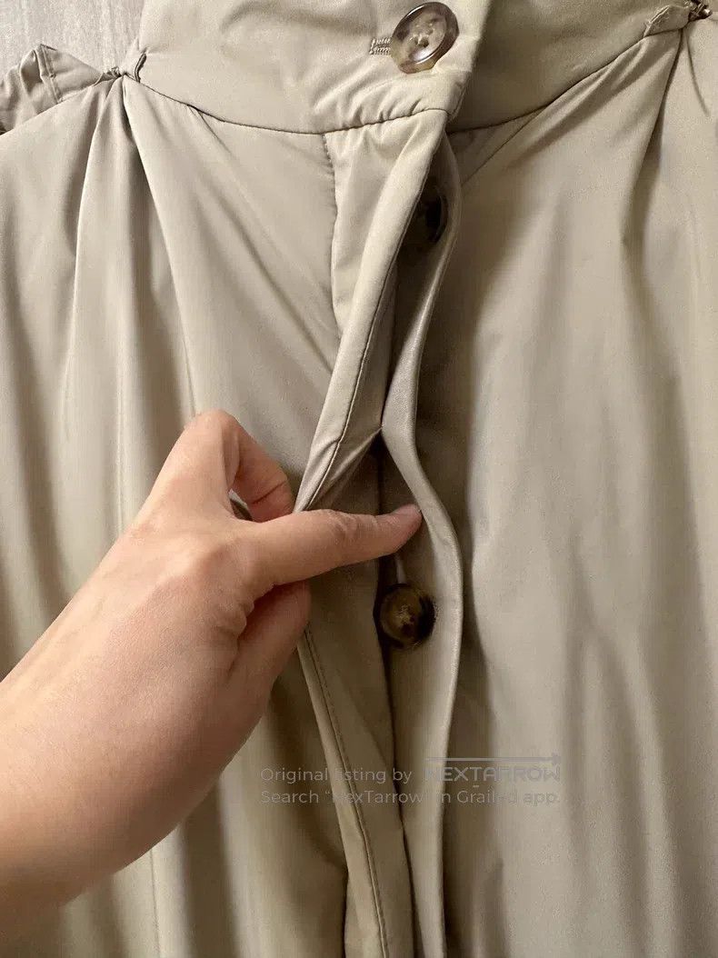 Loro Piana Loro Piana Beige Color Mink Cashmere Hooded Windproof Puff Size S / US 4 / IT 40 - 4 Thumbnail