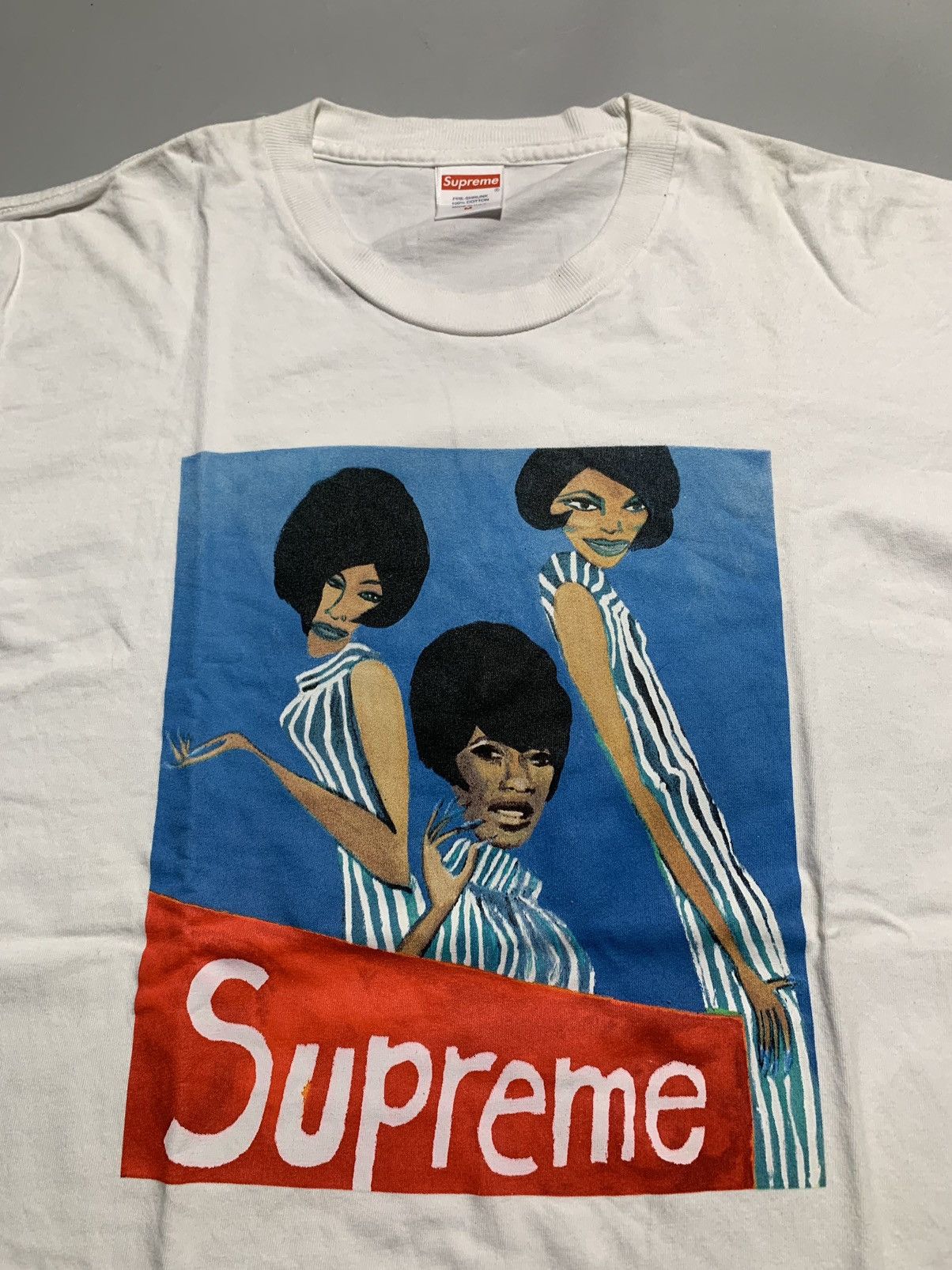 Supreme SUPREME GROUP TEE WHITE FW18 Size US M / EU 48-50 / 2 - 2 Thumbnail