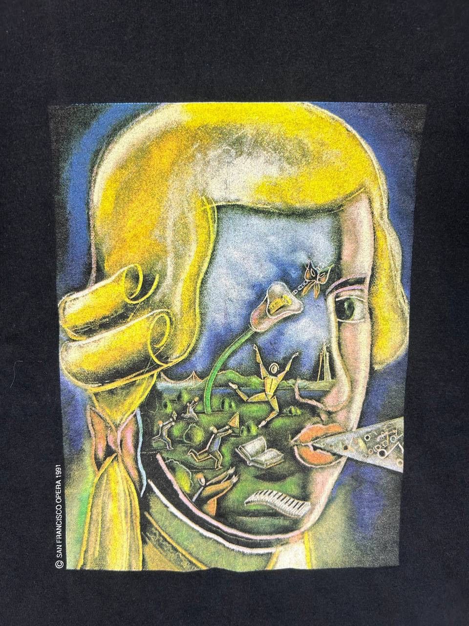 Vintage Vintage 90s Mozart His Time , A San Franciso Festival Art Size US M / EU 48-50 / 2 - 6 Thumbnail