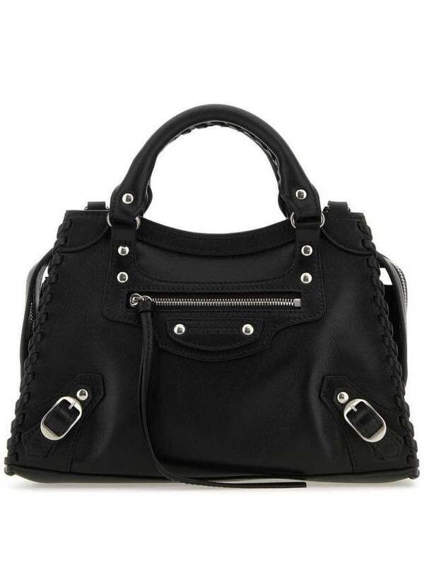Balenciaga o1bcso1str0924 Size: OS / Neo Classic XS Handbag Laces Black Size ONE SIZE - 1 Thumbnail