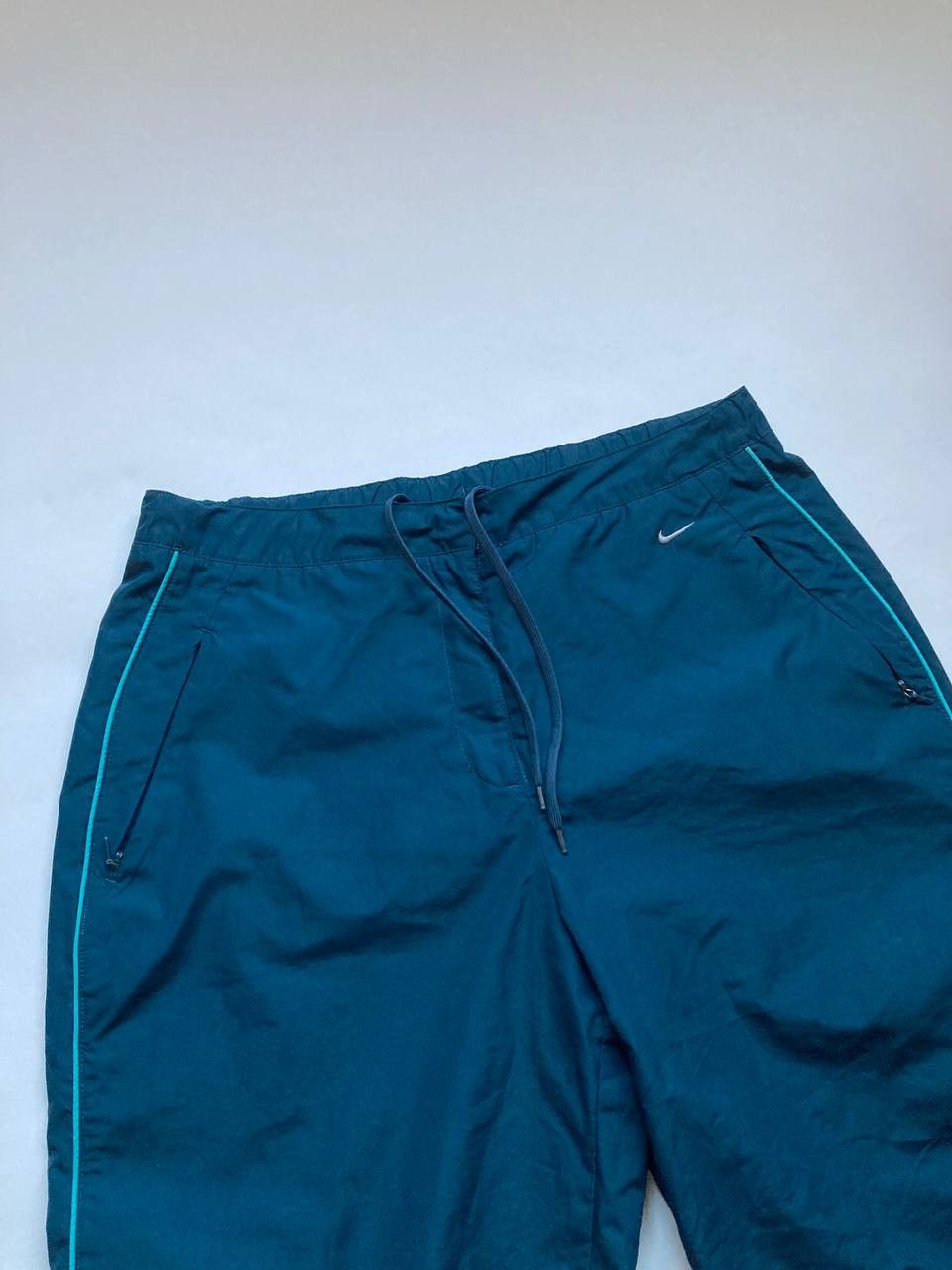 Nike × Vintage Vintage Nike Track Pants Nylon Drill Y2K Style Size US 34 / EU 50 - 2 Thumbnail
