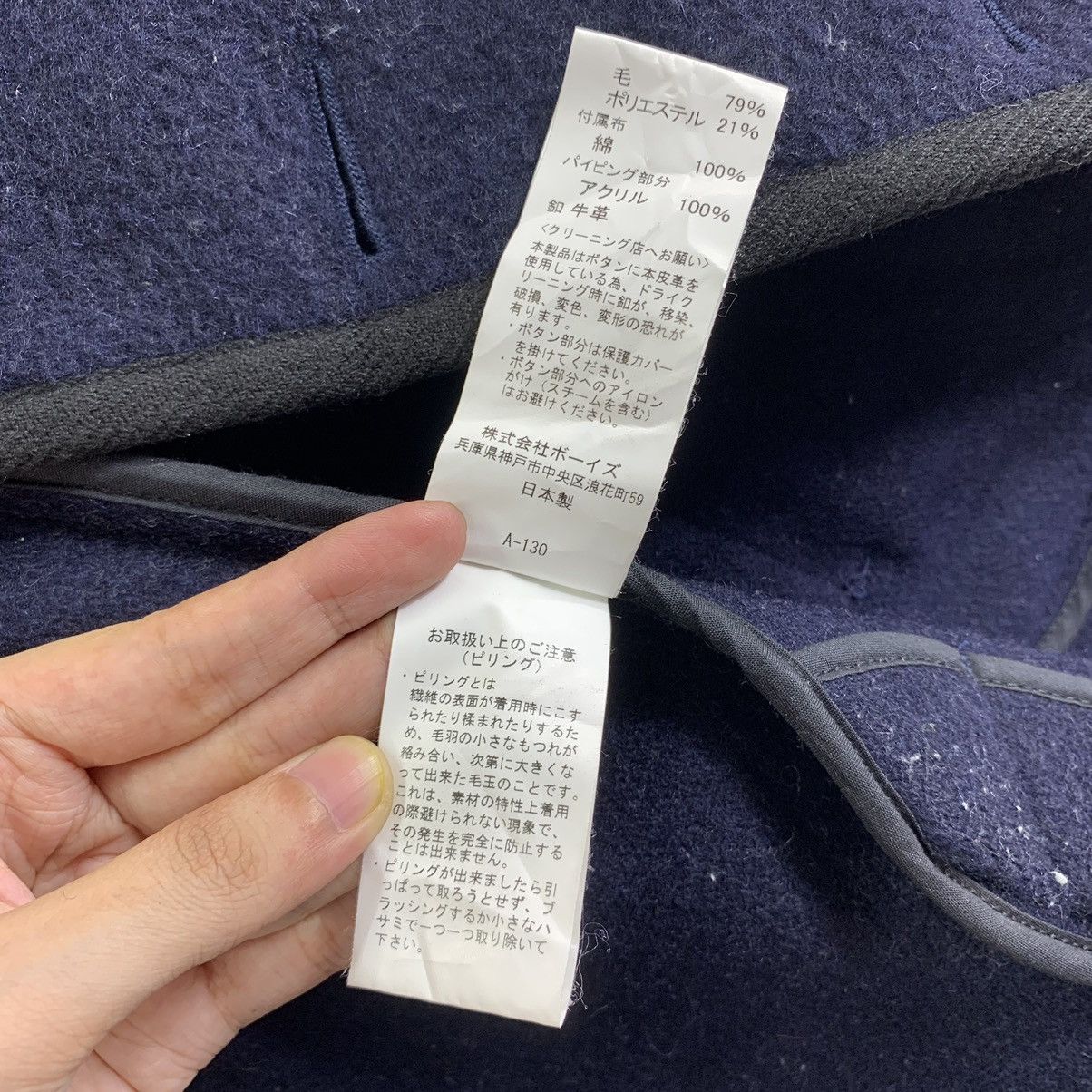 Danton × Japanese Brand × Vintage Vintage Danton Vetements de Travail Wool Hooded Jacket Size US XS / EU 42 / 0 - 7 Thumbnail