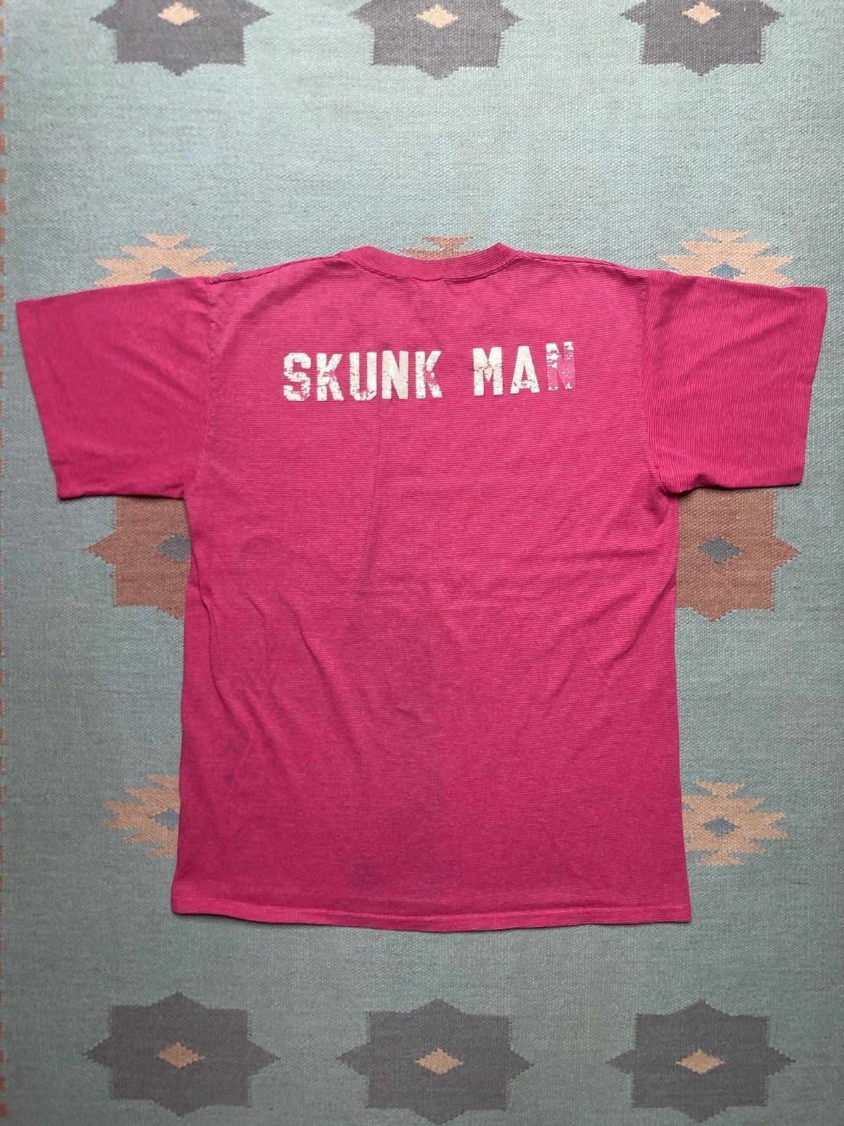 Velva Sheen × Vintage Vtg 90s t shirt camp Palmer ohio 4-H farm skunk man Large Size US L / EU 52-54 / 3 - 8 Thumbnail