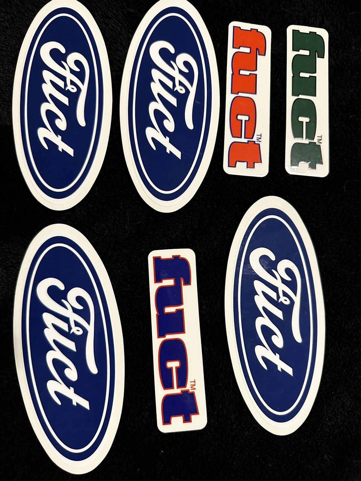 Fuct Fuct sticker bundle x7 stickers | Grailed