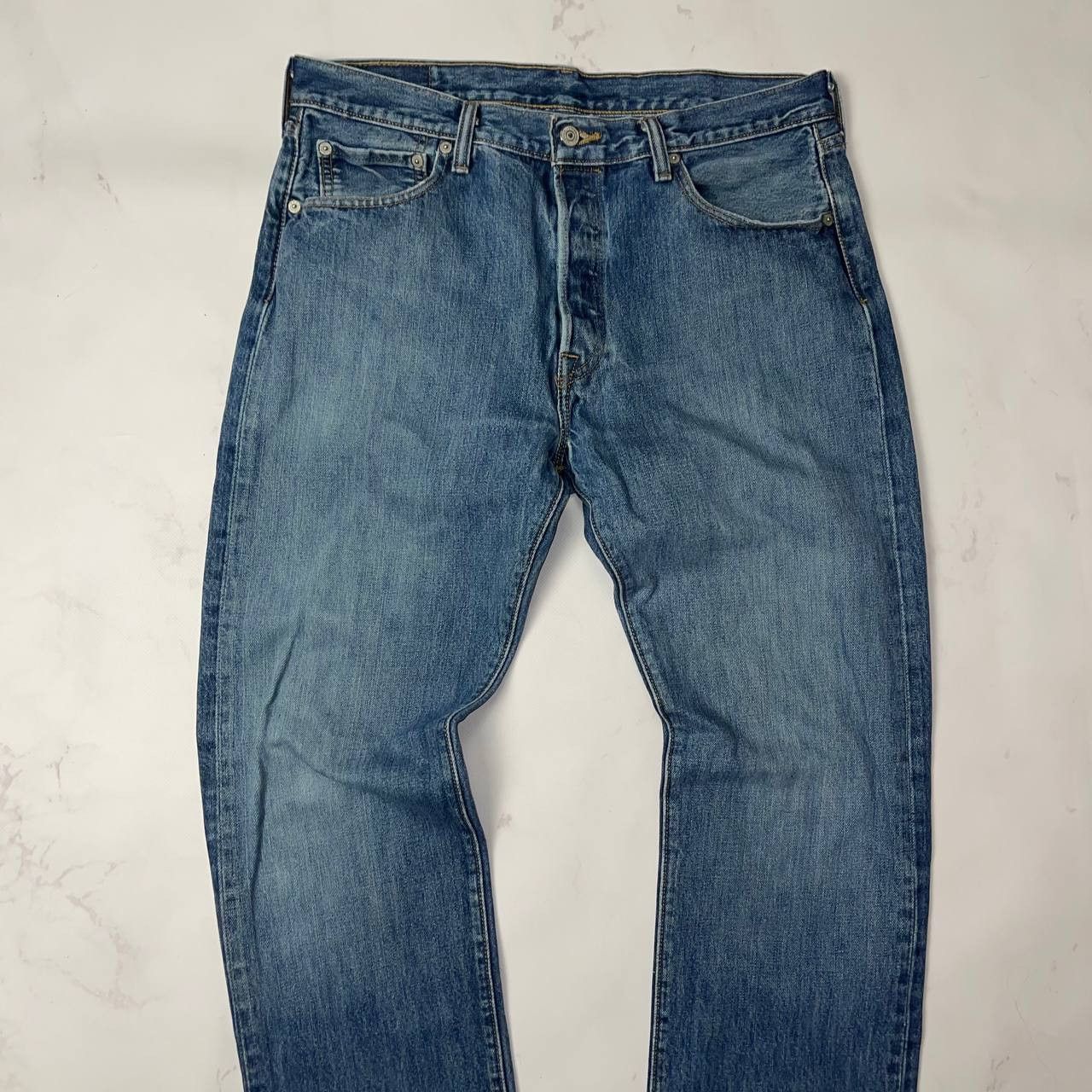 Levi's levis vintage 501 baggy y2k w34l34 Size US 34 / EU 50 - 4 Thumbnail