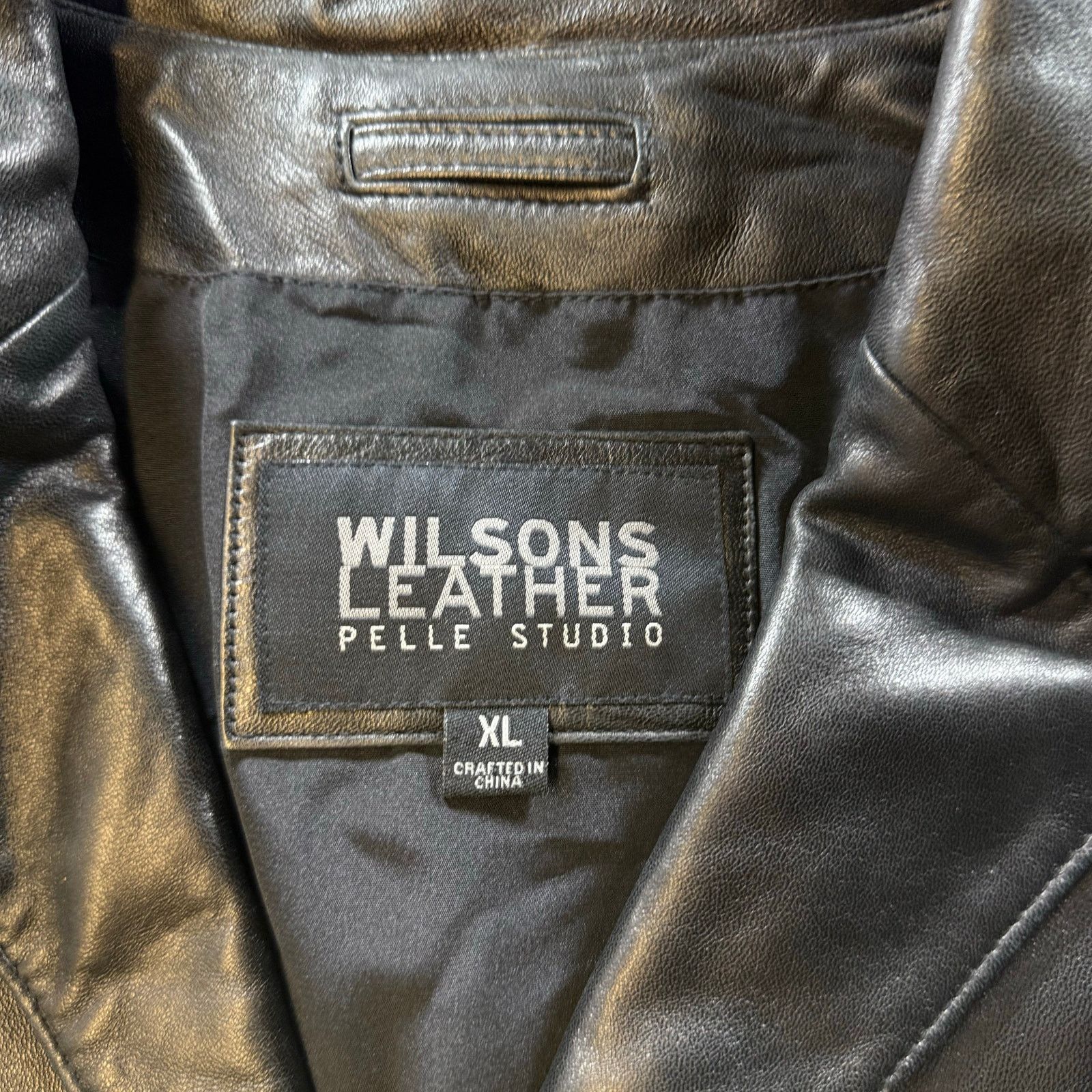 Wilsons Leather Wilson Leather Pelle Studio Leather Jacket Size XL Size US XL / EU 56 / 4 - 8 Thumbnail