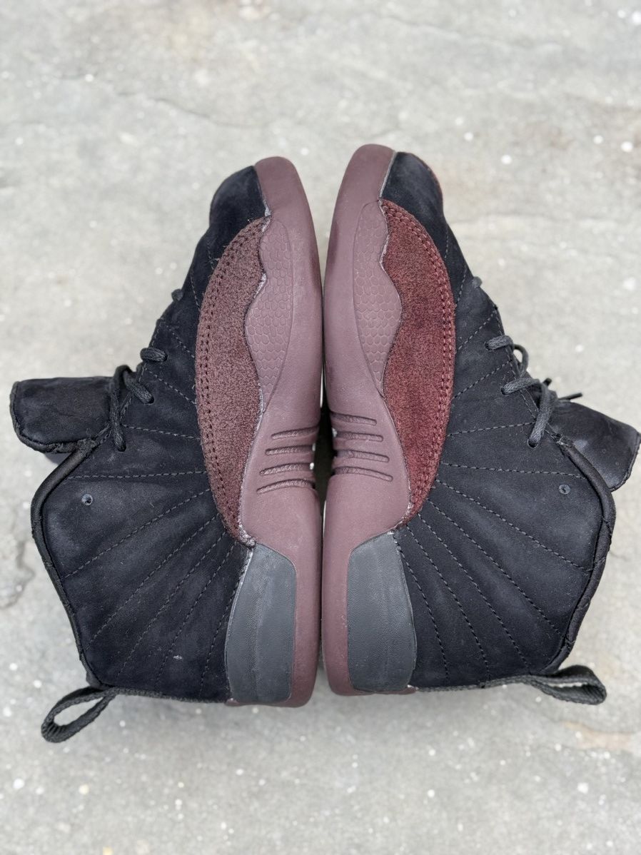 A Ma Maniere × Jordan Brand Jordan 12 Retro A Ma Maniére Black (PS) 10c Size US 5 / EU 37 - 8 Thumbnail