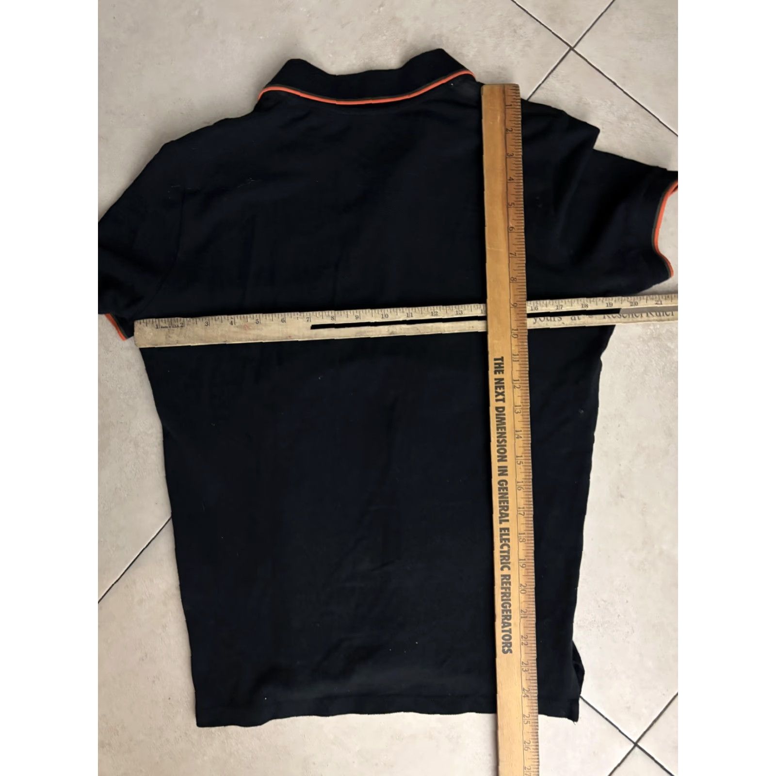 Armani Exchange Armani Exchange Polo Shirt Mens Small Black Logo Tipped Collar Pique Casual Size US S / EU 44-46 / 1 - 6 Thumbnail